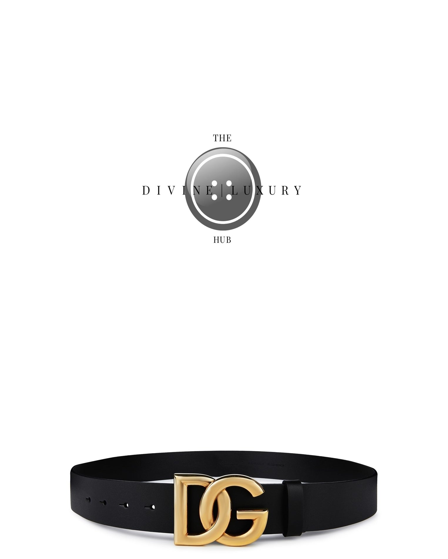 LUXURY HUB DOLCE AND GABBANA INTERLOCK 40MM BELT