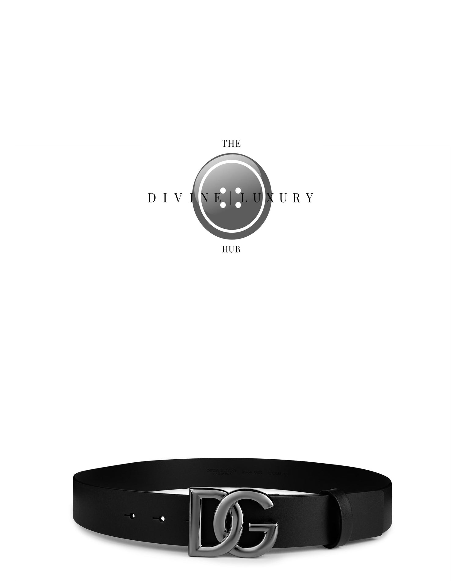 LUXURY HUB DOLCE AND GABBANA INTERLOCK 35MM BELT