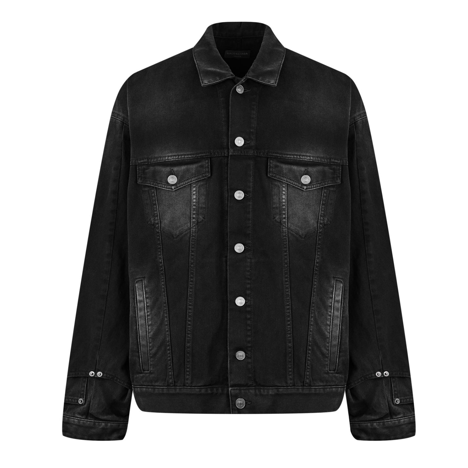 LUXURY HUB BALENCIAGA DECONSTRUCTED DENIM JACKET