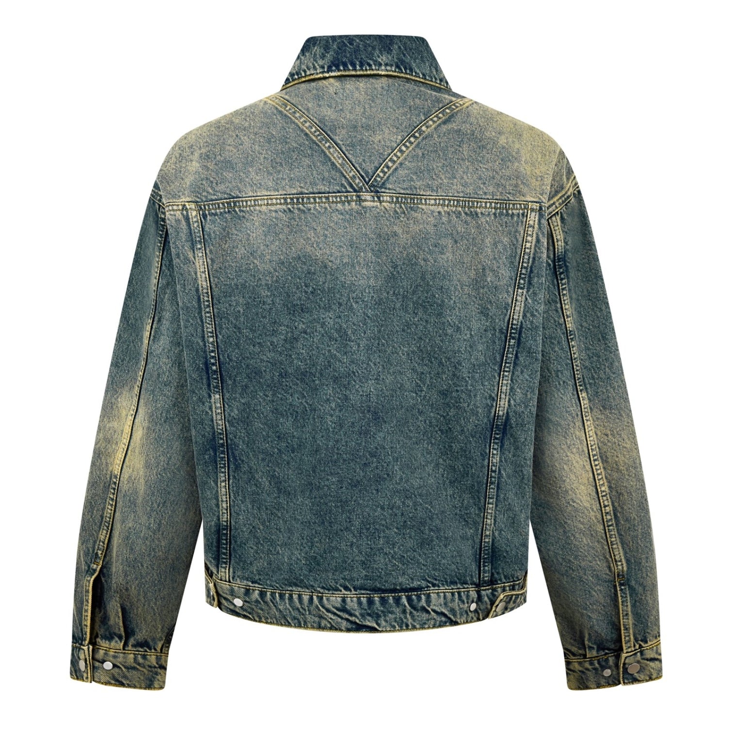 LUXURY HUB REPRESENT REPRESENT ZIP DENIM JACKET