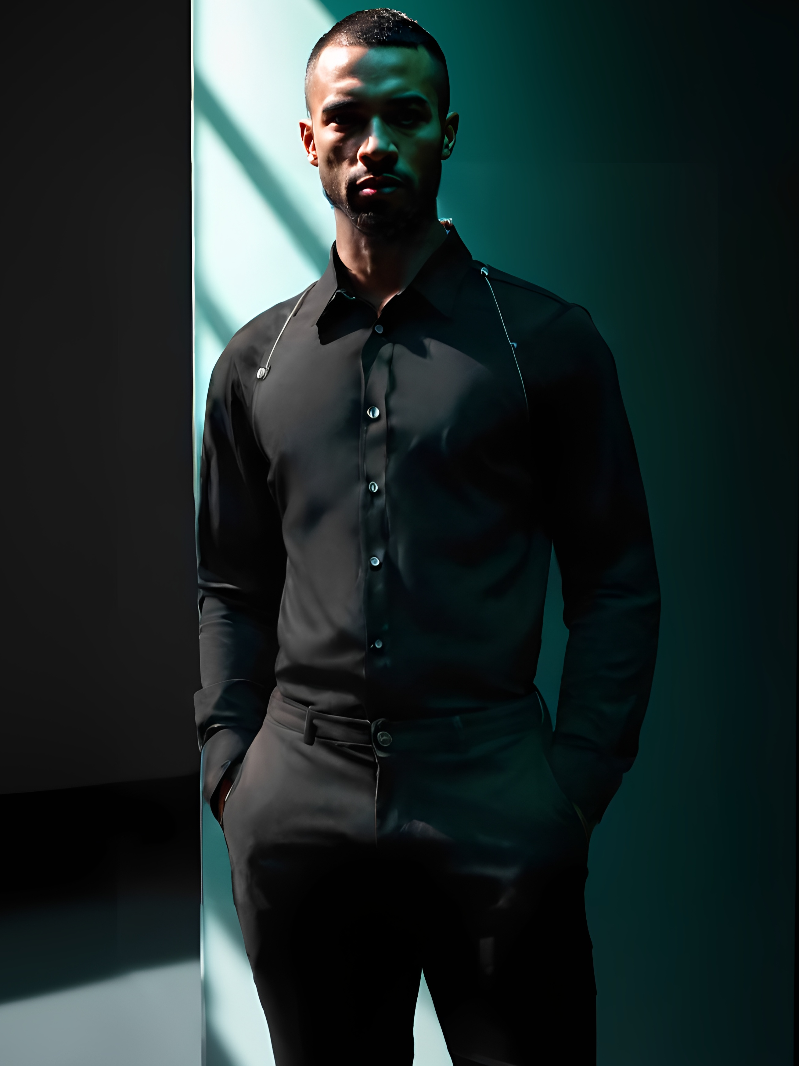 LUXURY HUB ALEXANDER MCQUEEN ALEX CNTRST STCH SHIRT