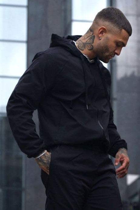 LUXURY HUB ALEXANDER REIGN NYLON HOODIE