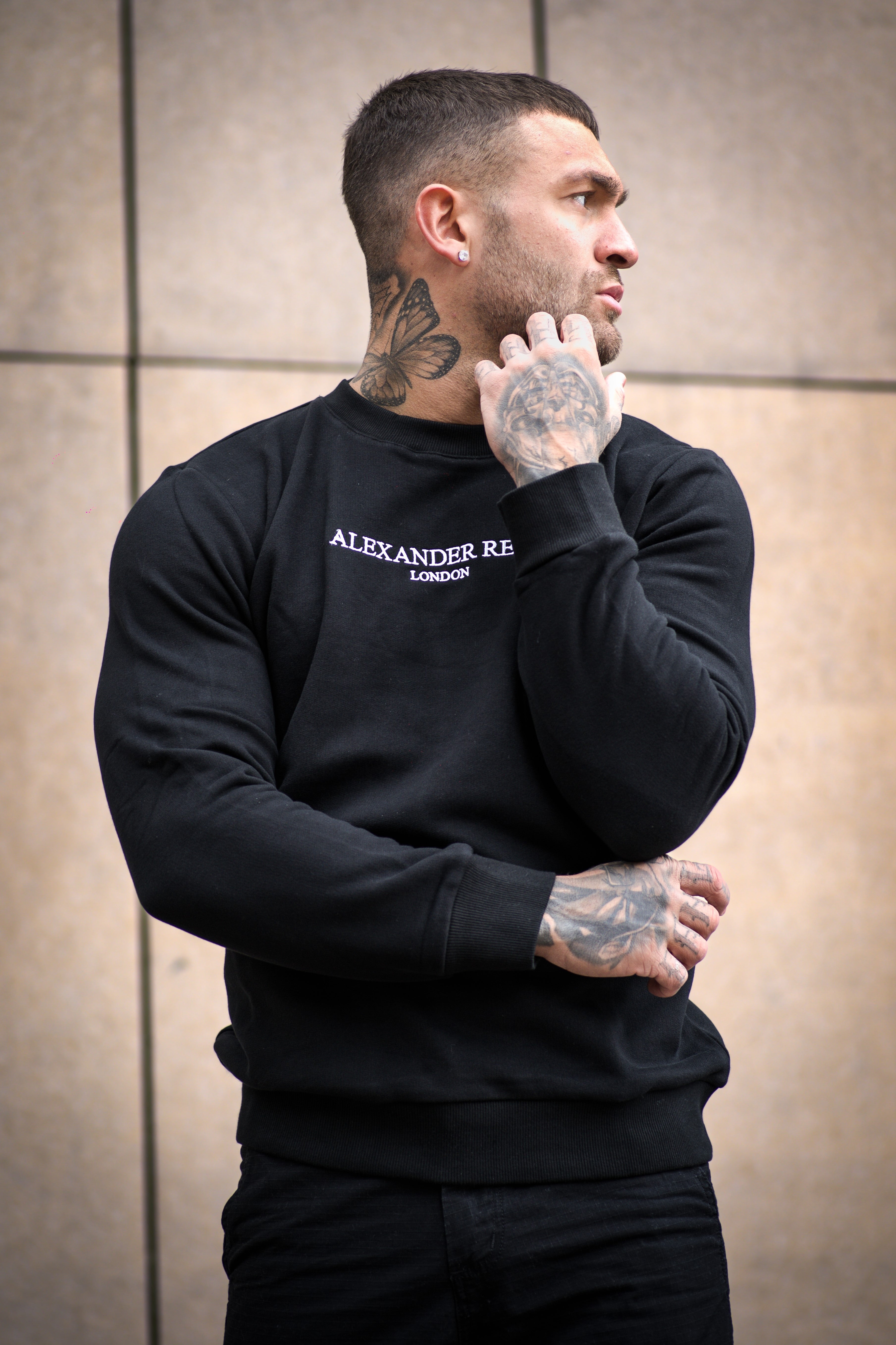 LUXURY HUB ALEXANDER REIGN SWEATSHIRT