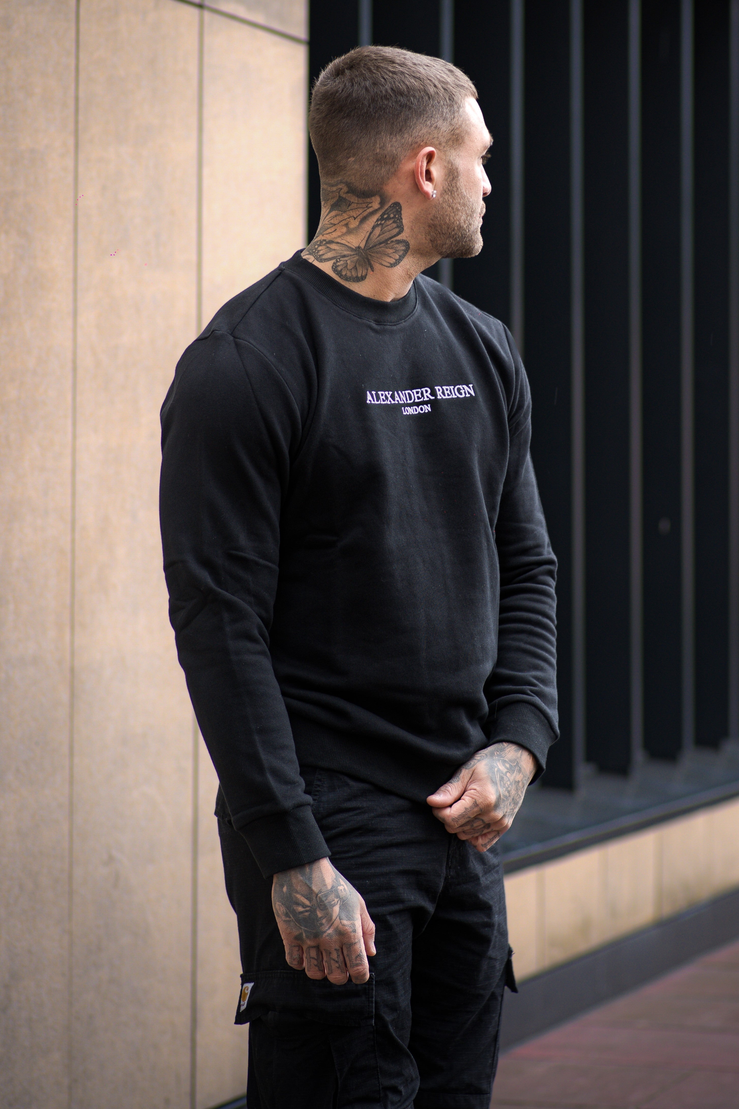 LUXURY HUB ALEXANDER REIGN SWEATSHIRT