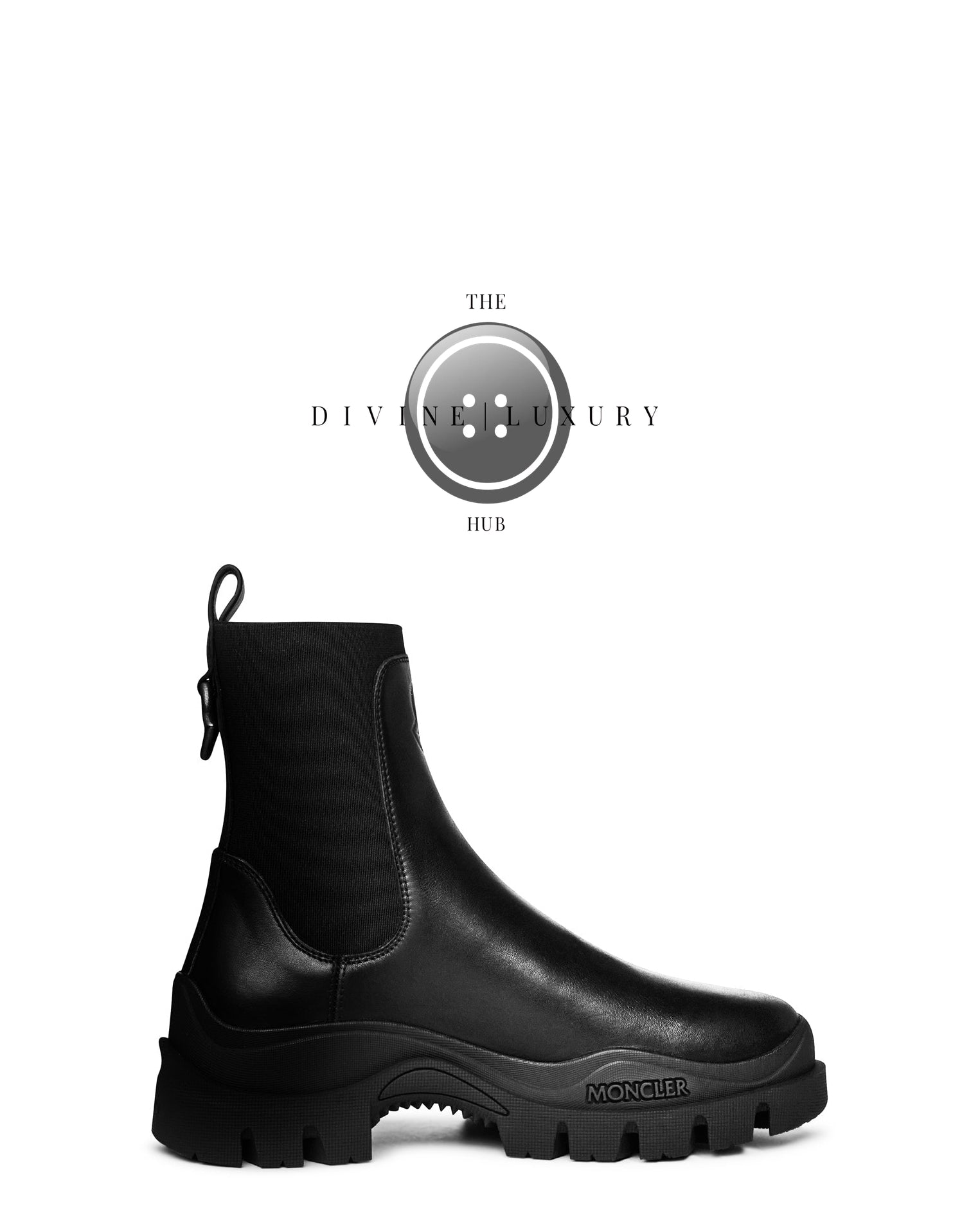 LUXURY HUB MONCLER LARUE CHELSEA BOOTS