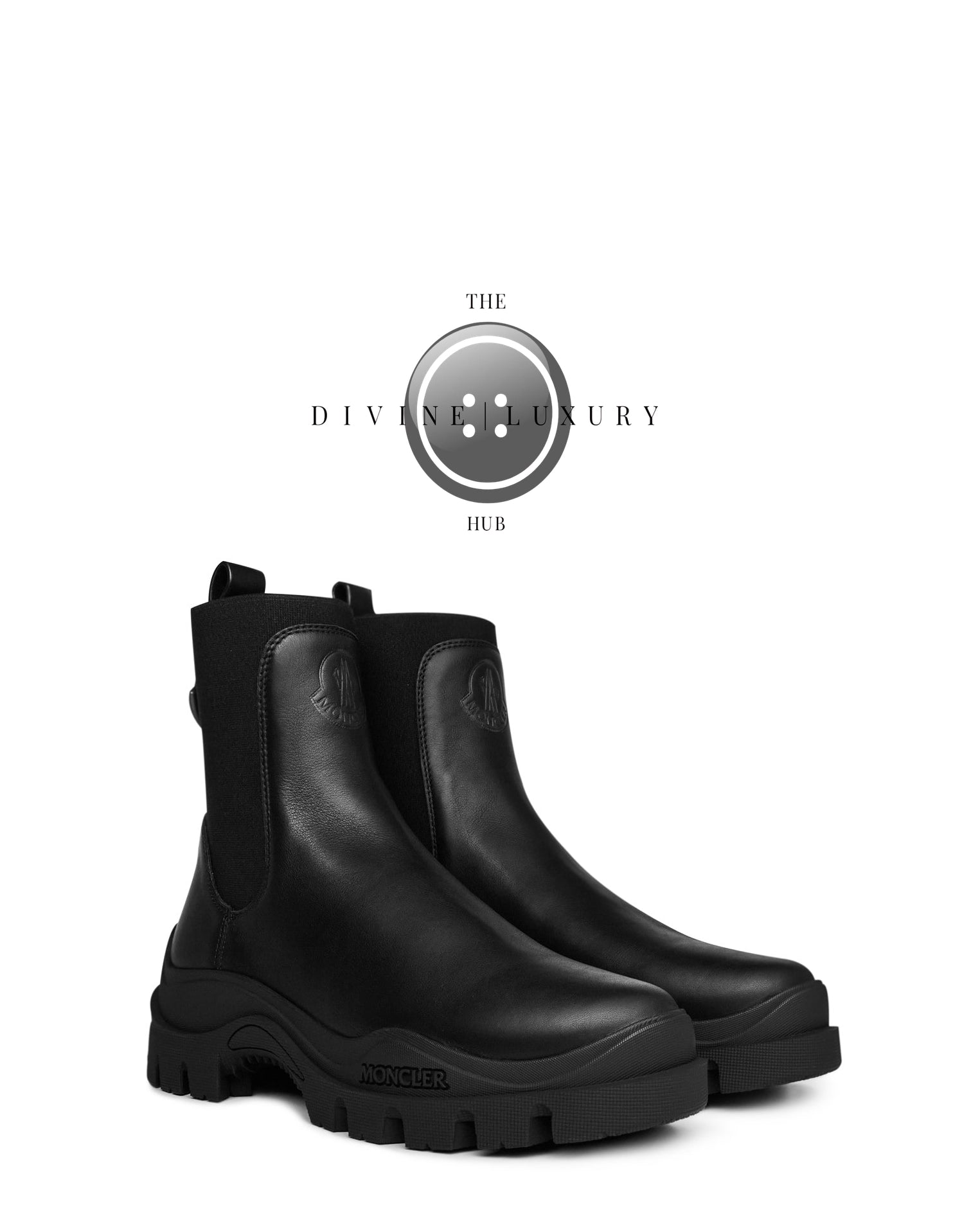 LUXURY HUB MONCLER LARUE CHELSEA BOOTS