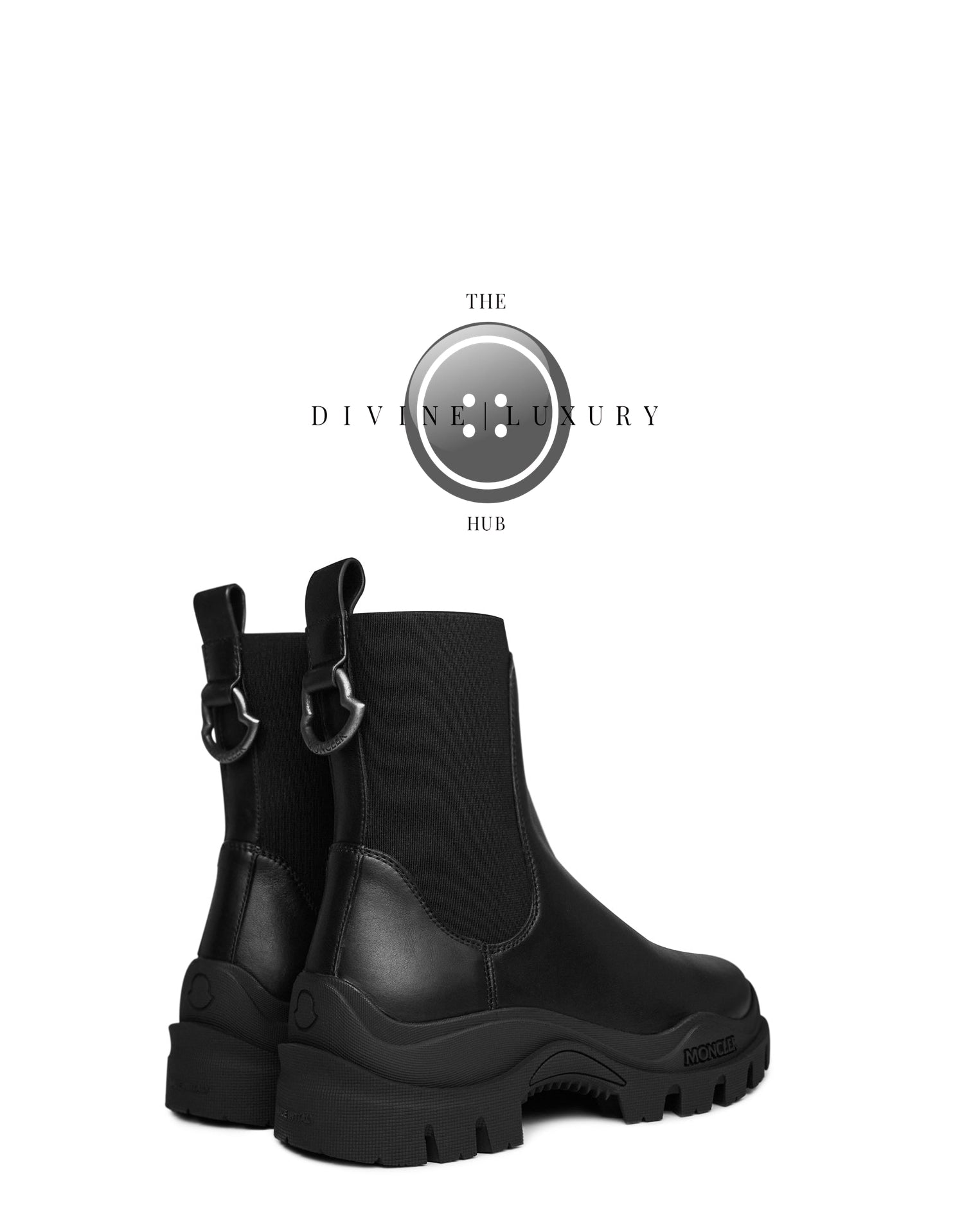 LUXURY HUB MONCLER LARUE CHELSEA BOOTS