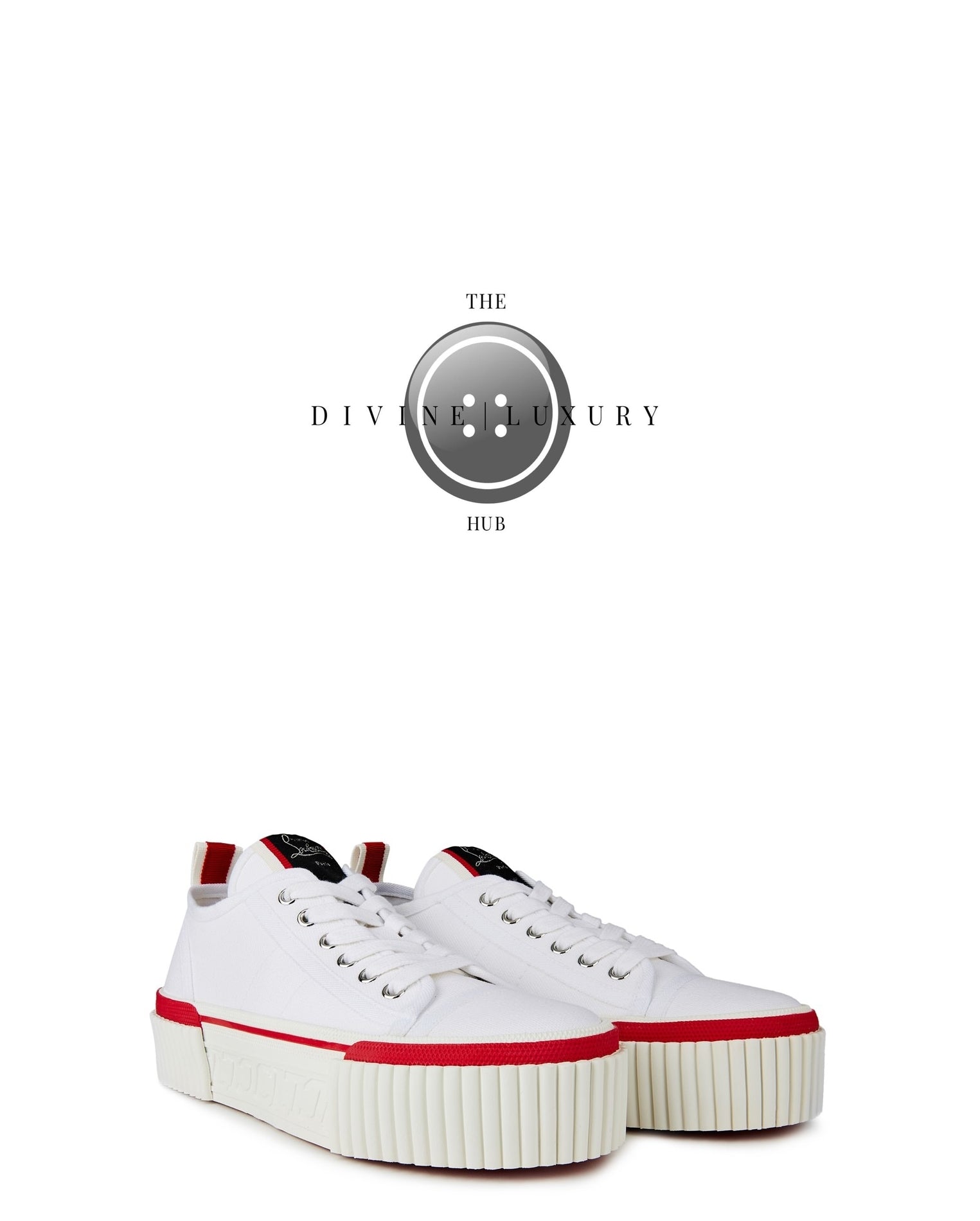 LUXURY HUB CHRISTIAN LOUBOUTIN SUPER PEDRO TRAINERS