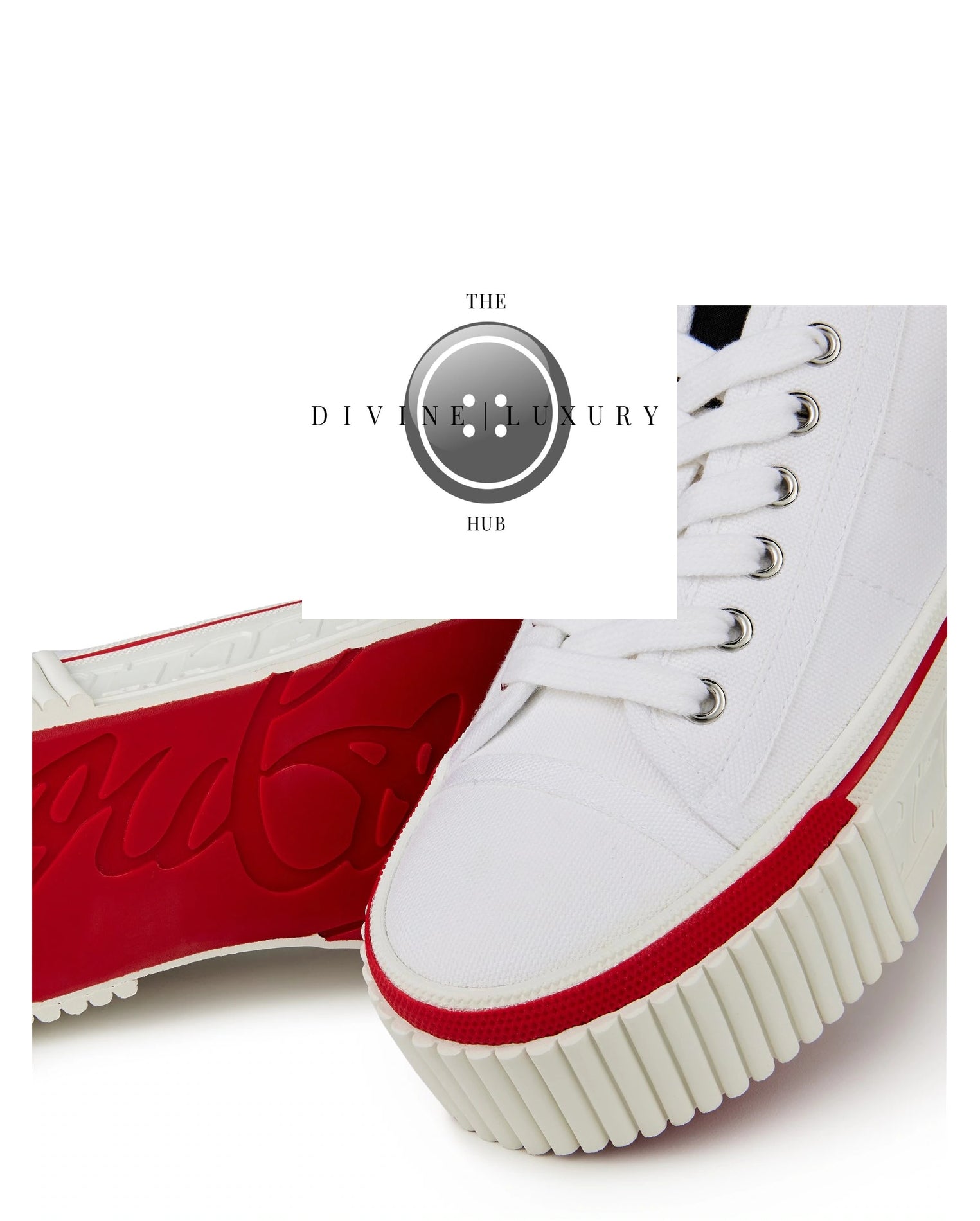 LUXURY HUB CHRISTIAN LOUBOUTIN SUPER PEDRO TRAINERS