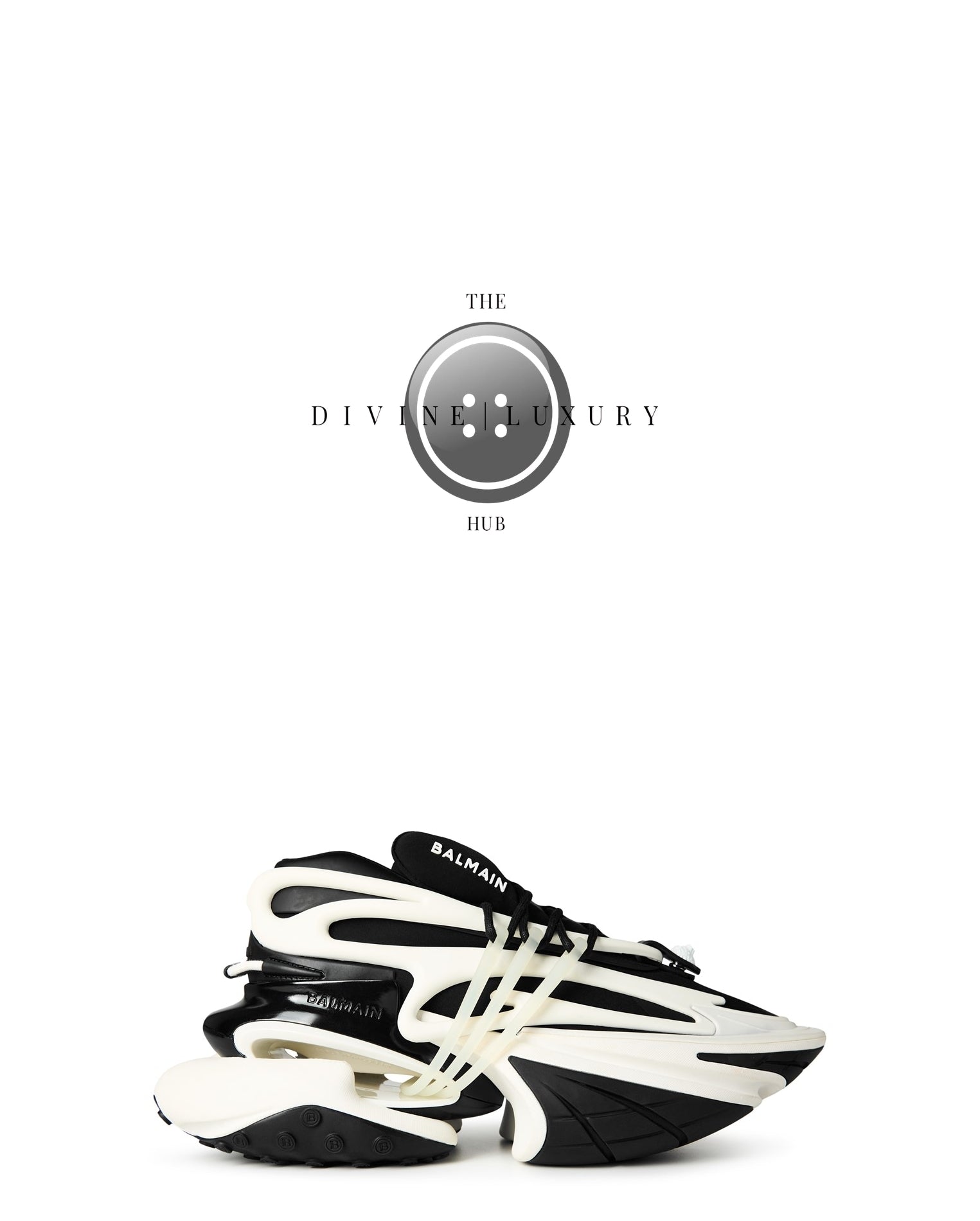 LUXURY HUB BALMAIN UNICORN TRAINERS