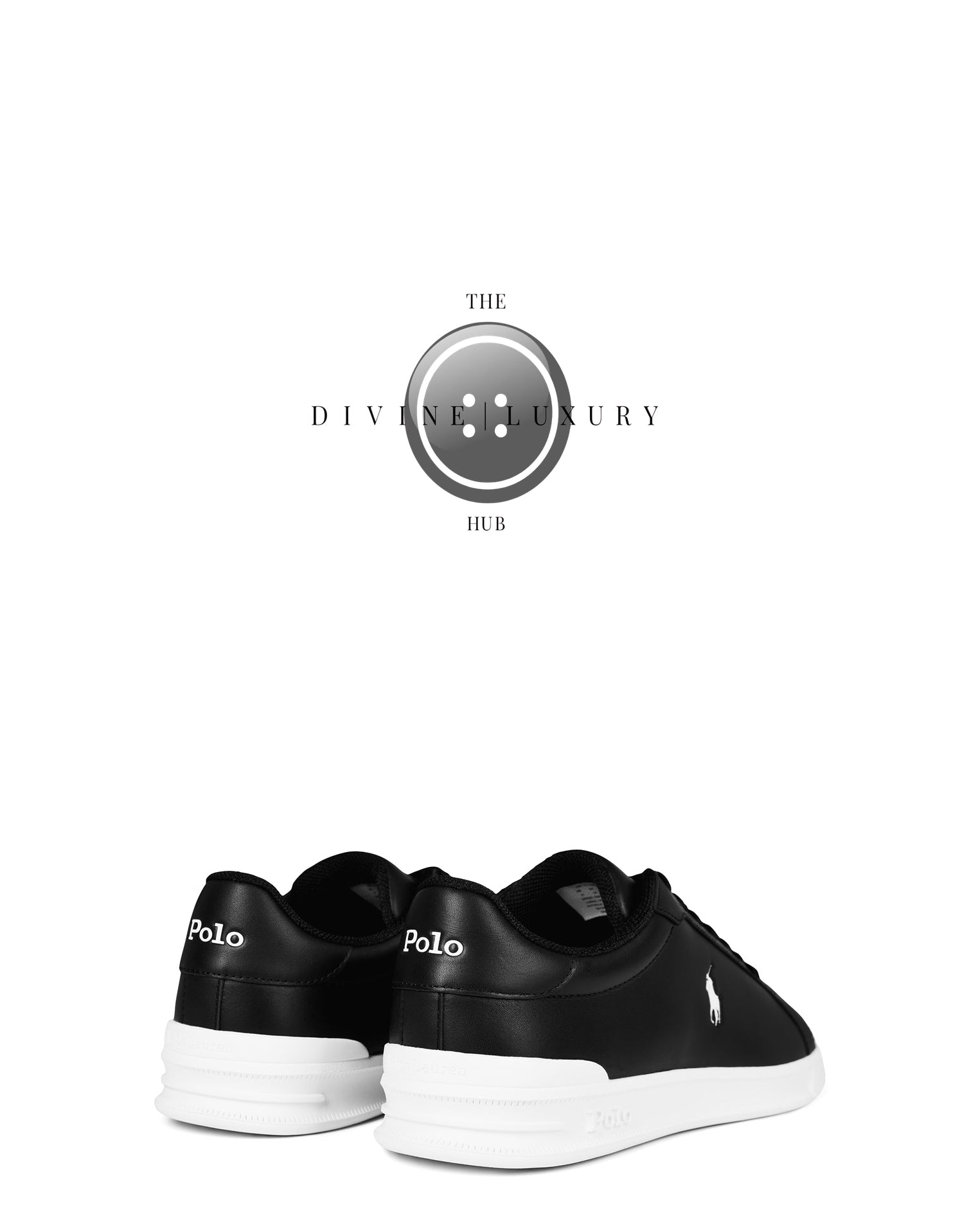 LUXURY HUB RALPH LAUREN HERITAGE II COURT TRAINERS