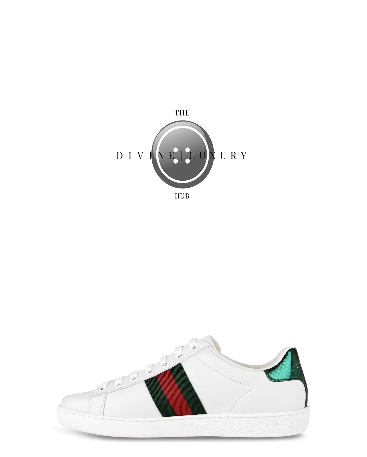 LUXURY HUB GUCCI ACE TRAINERS WITH BEE