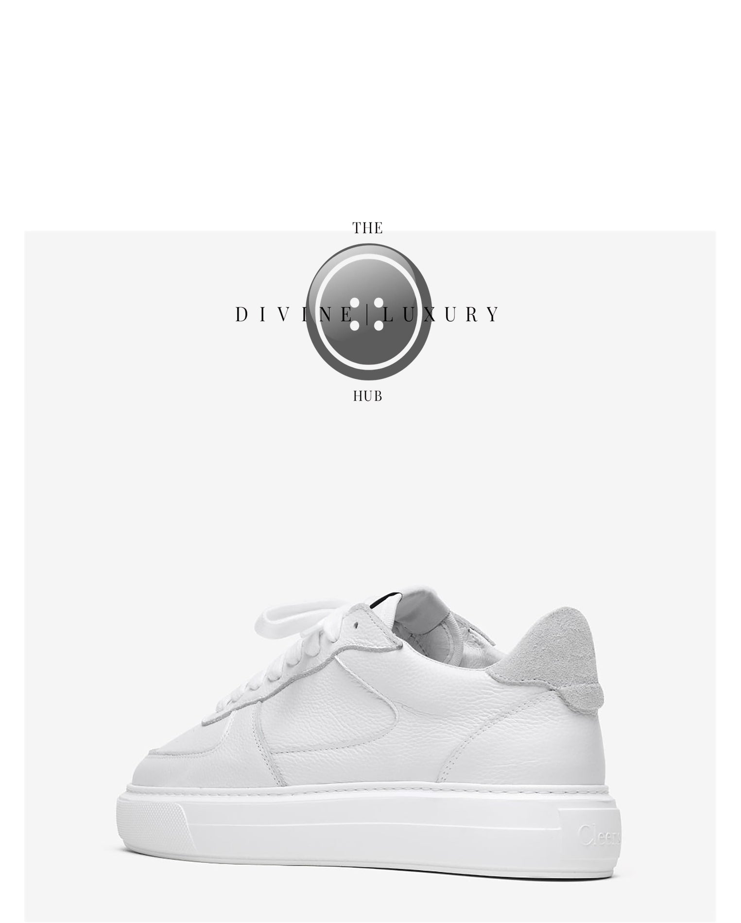 LUXURY HUB CLEENS COURT TRAINERS