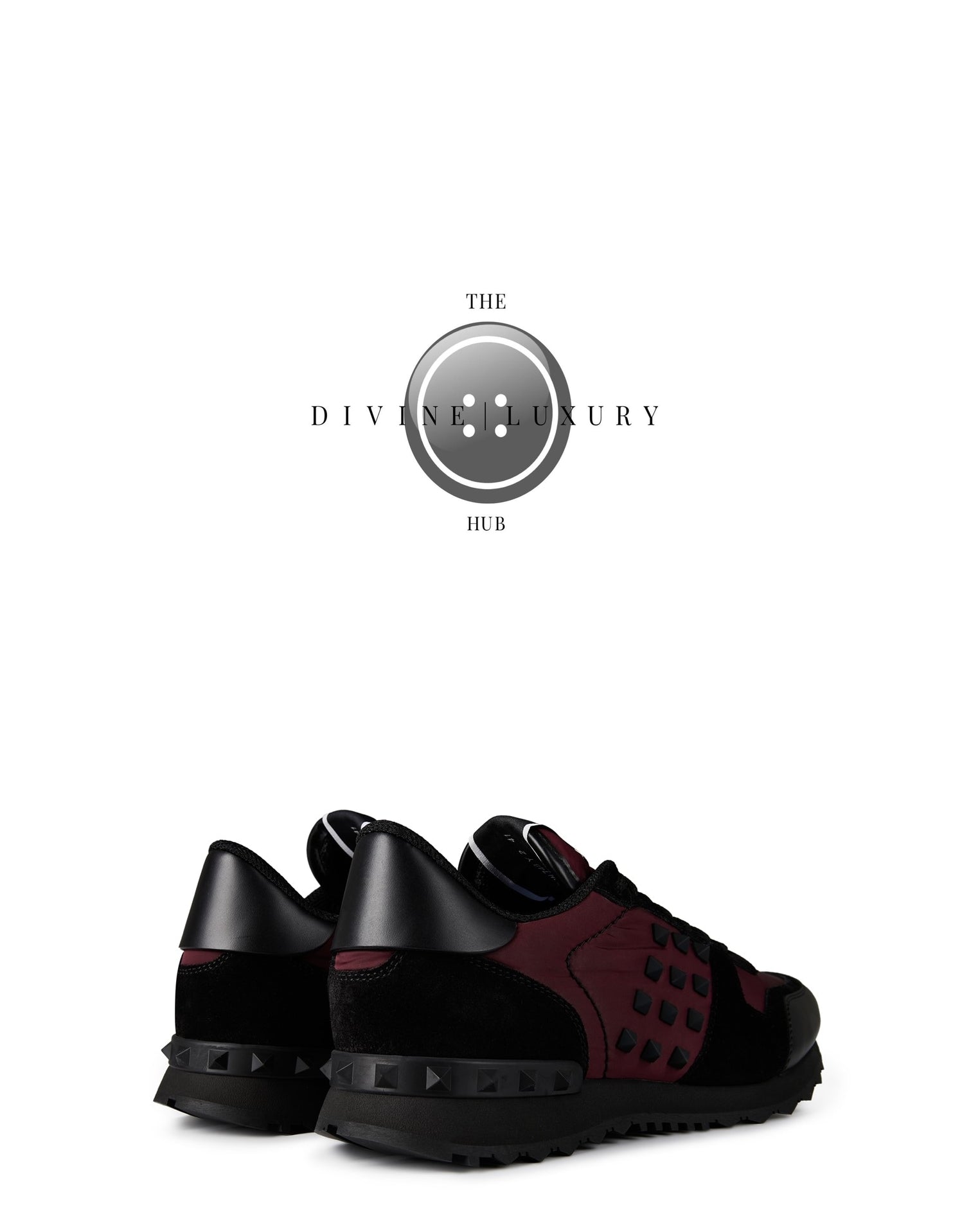 LUXURY HUB VALENTINO GARAVANI ROCKSTUD LOW TOP RUNNERS