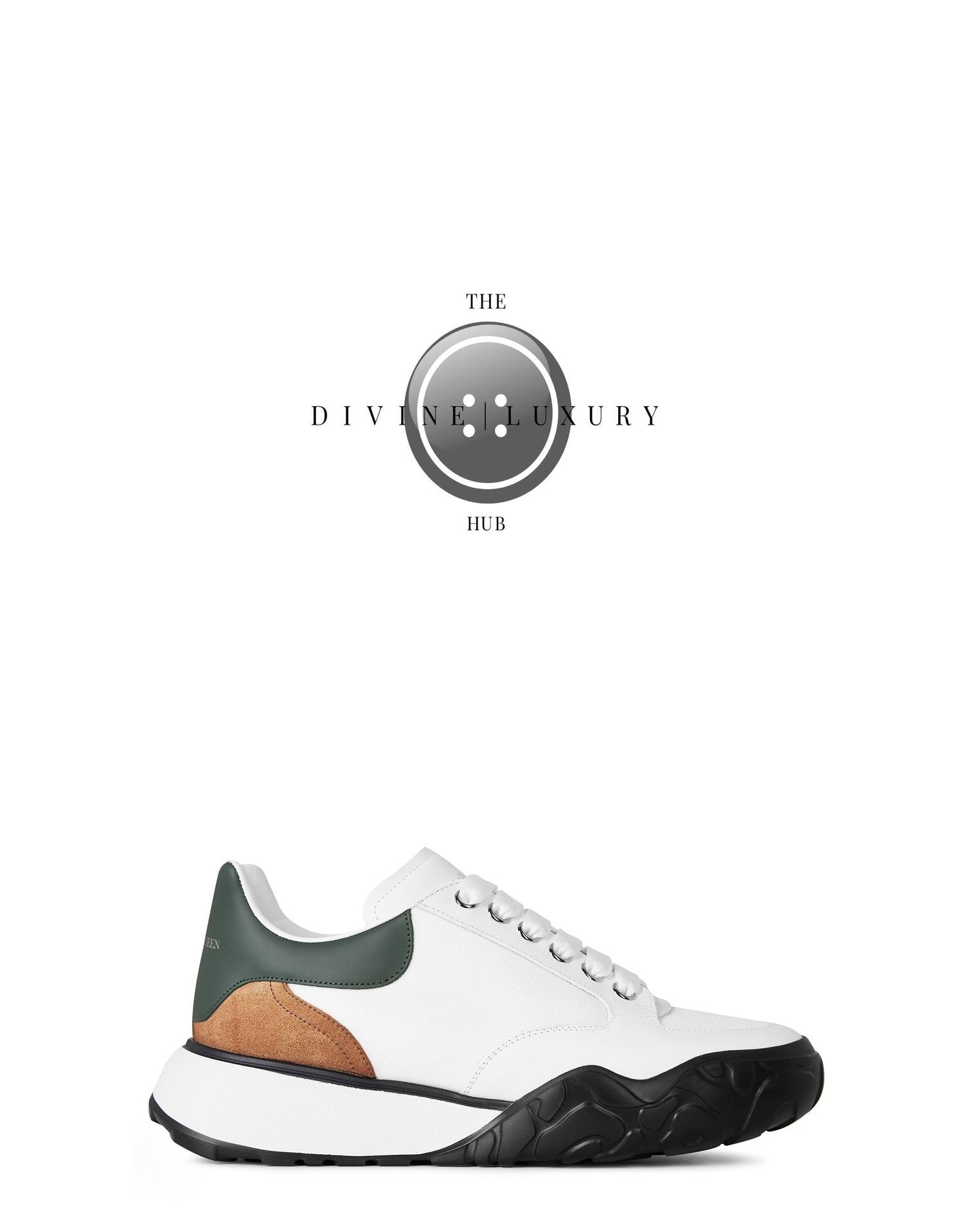 LUXURY HUB ALEXANDER MCQUEEN COURT TRAINERS