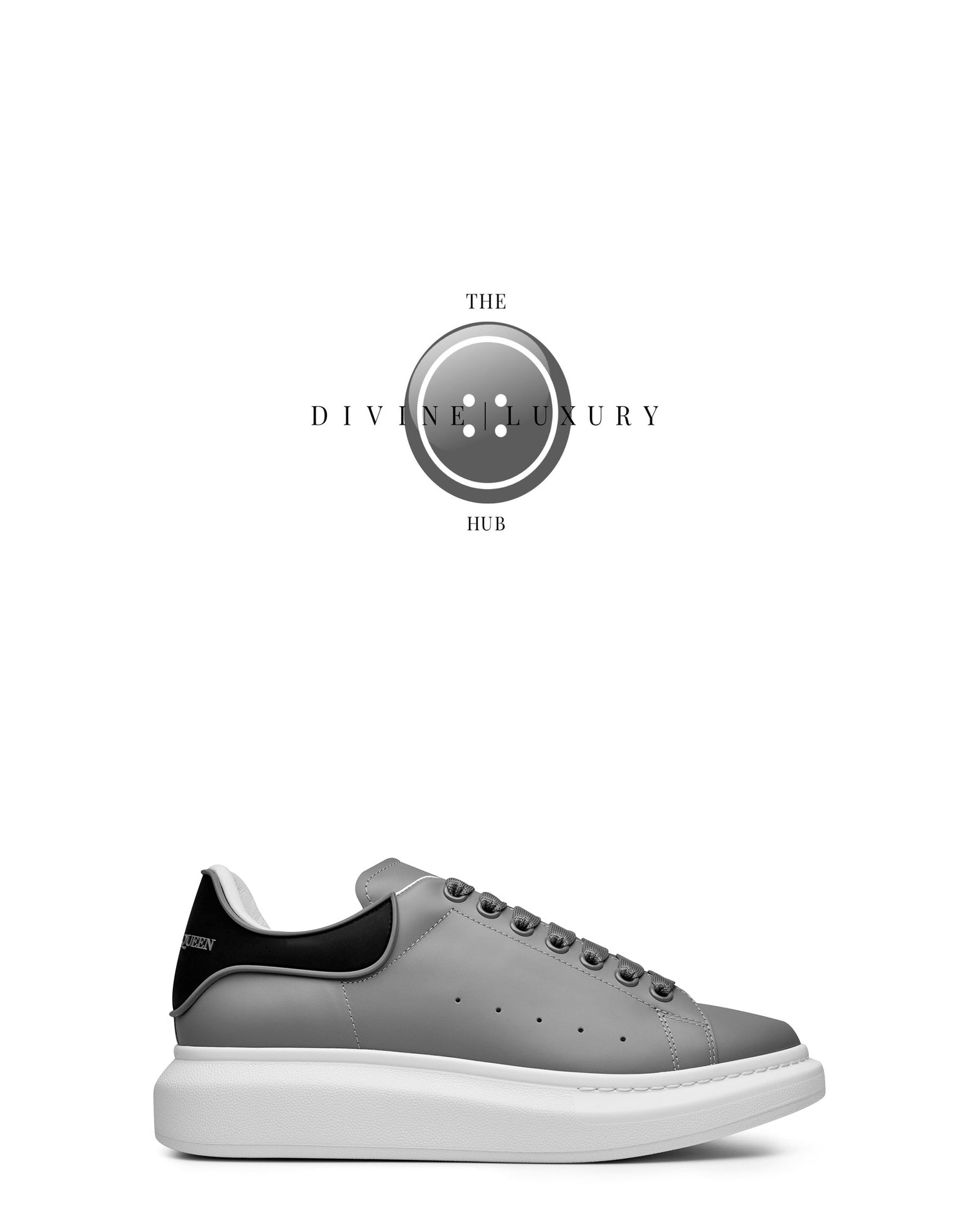 LUXURY HUB ALEXANDER MCQUEEN LARRY OVERSIZED TRAINERS