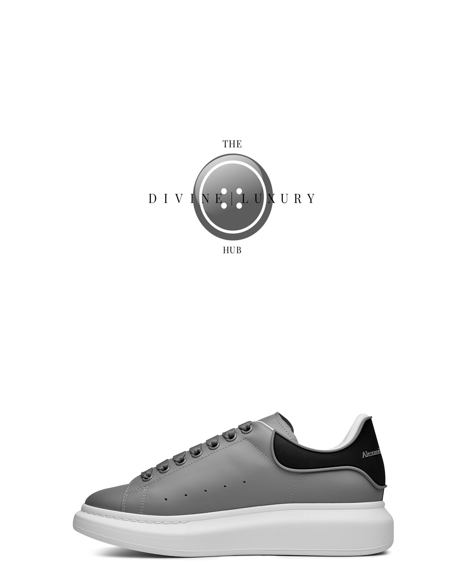 LUXURY HUB ALEXANDER MCQUEEN LARRY OVERSIZED TRAINERS