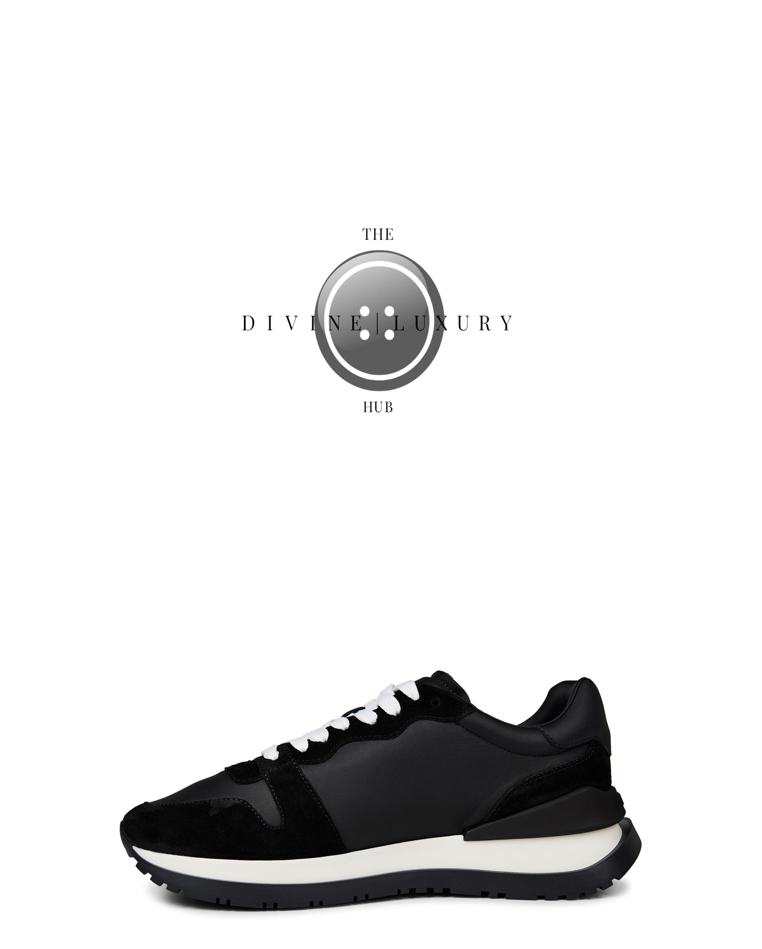 LUXURY HUB DSQUARED2 ICON RUNNER TRAINERS