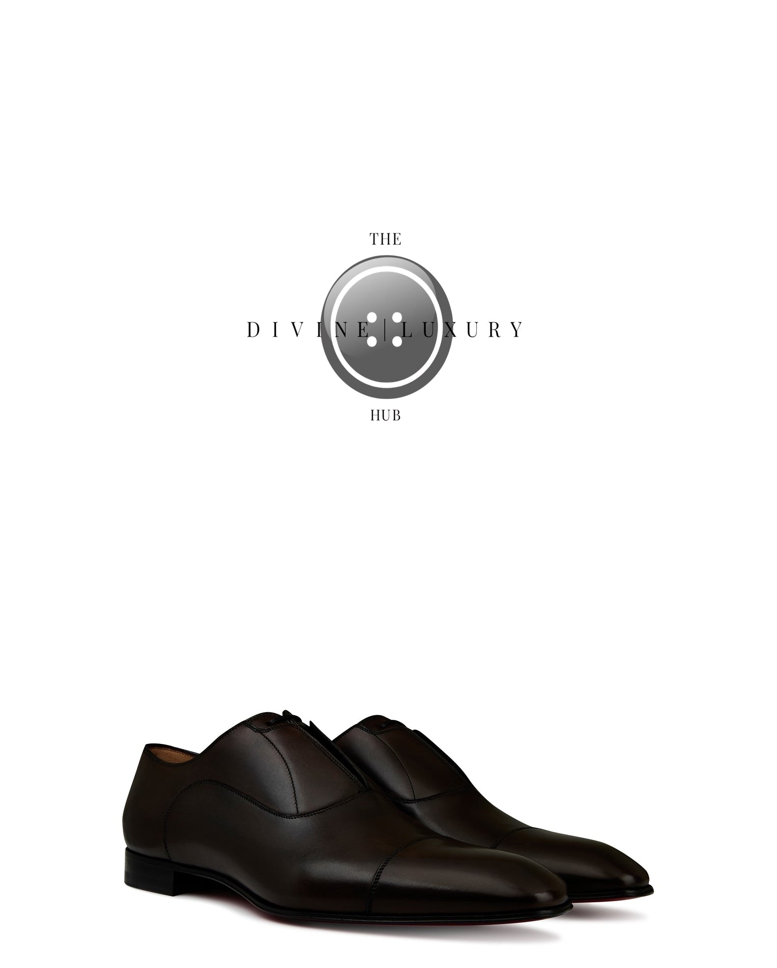 LUXURY HUB CHRISTIAN LOUBOOUTIN GREGHOST OXFORD SHOES