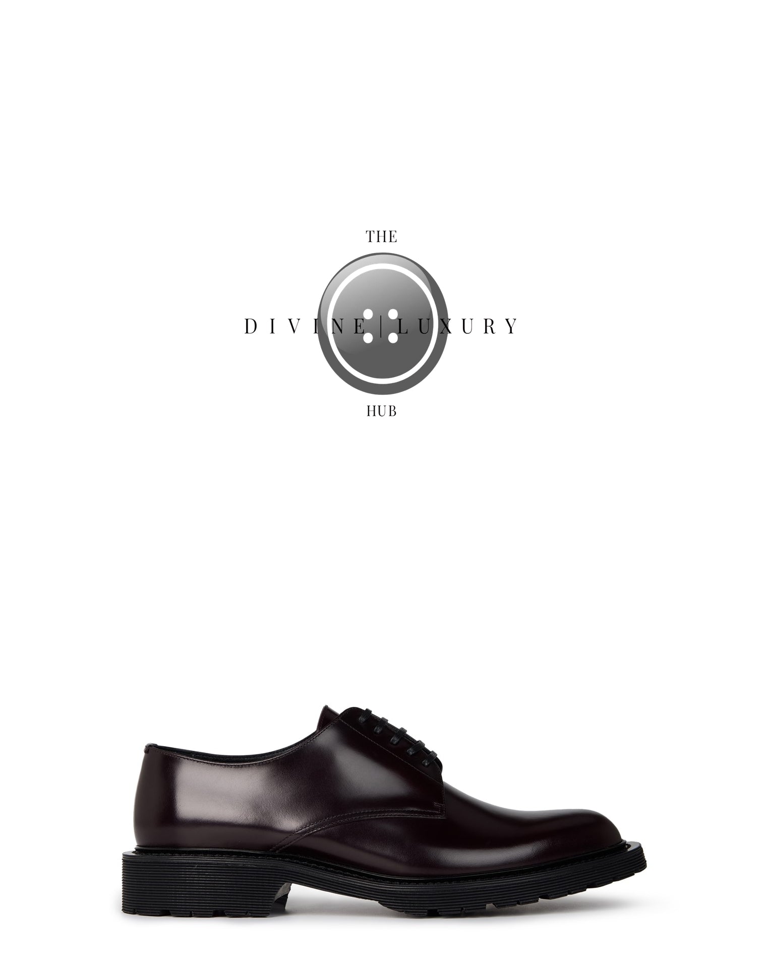 LUXURY HUB SAINT LAURENT SAINT ARMY DERBY SHOES