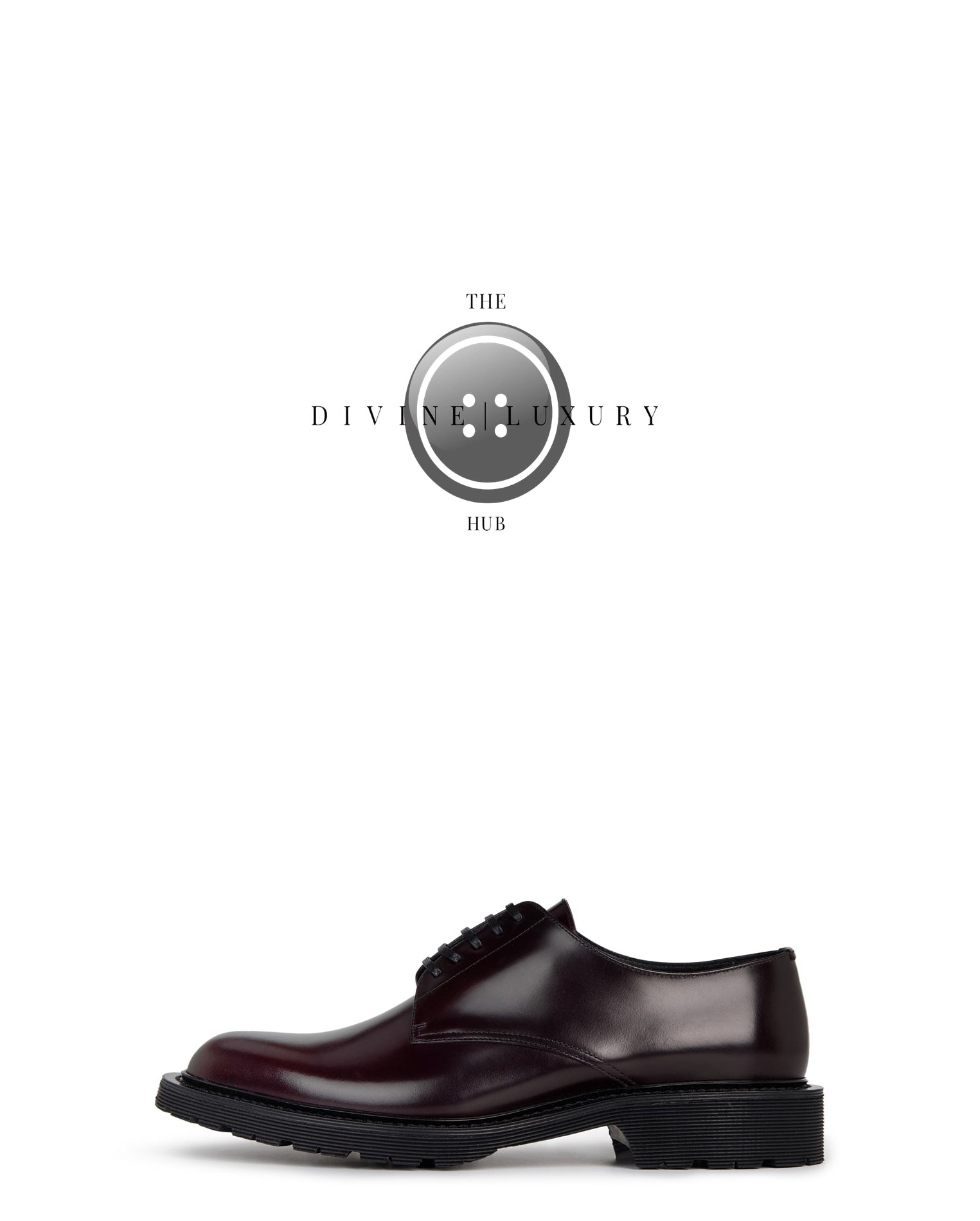 LUXURY HUB SAINT LAURENT SAINT ARMY DERBY SHOES