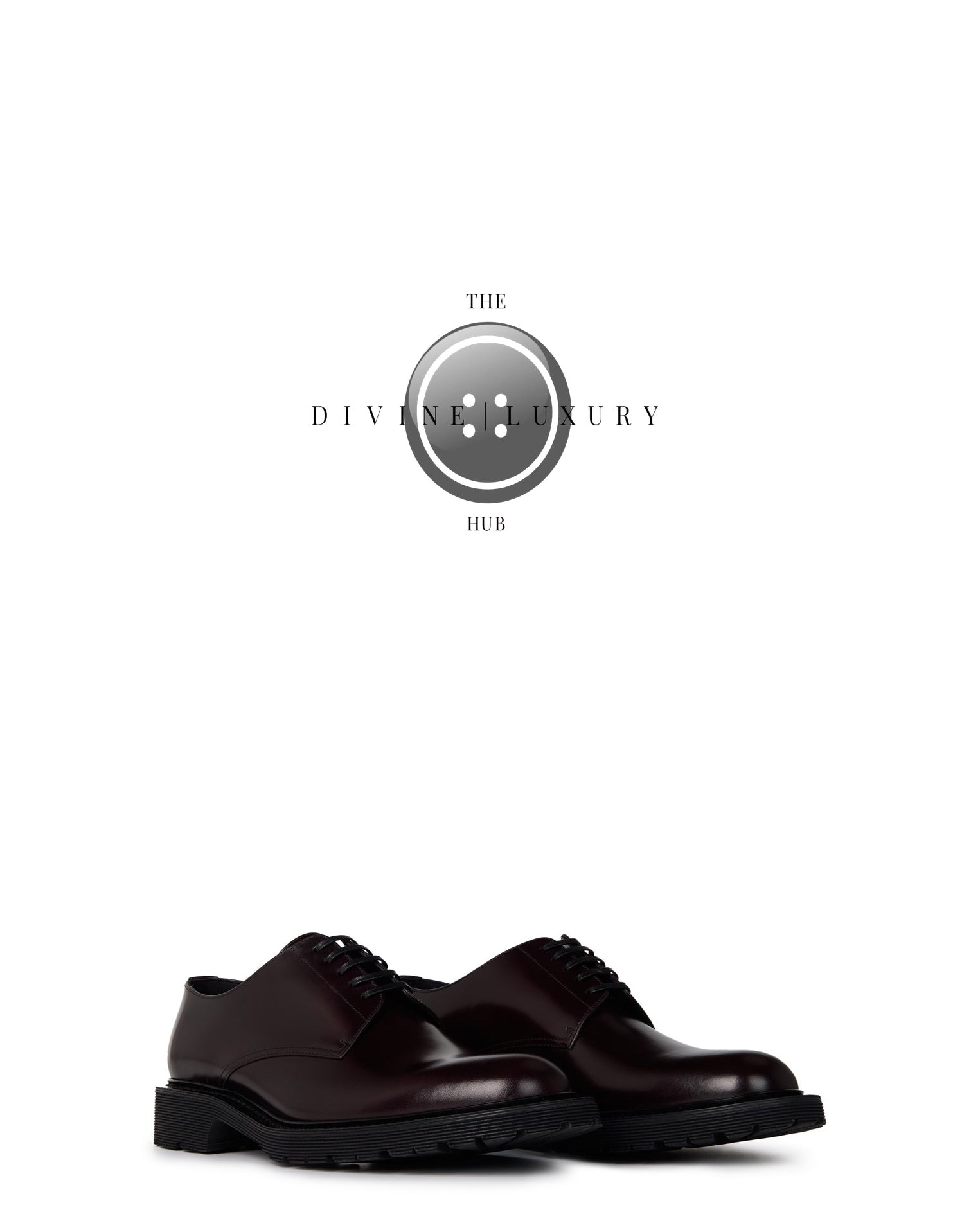 LUXURY HUB SAINT LAURENT SAINT ARMY DERBY SHOES