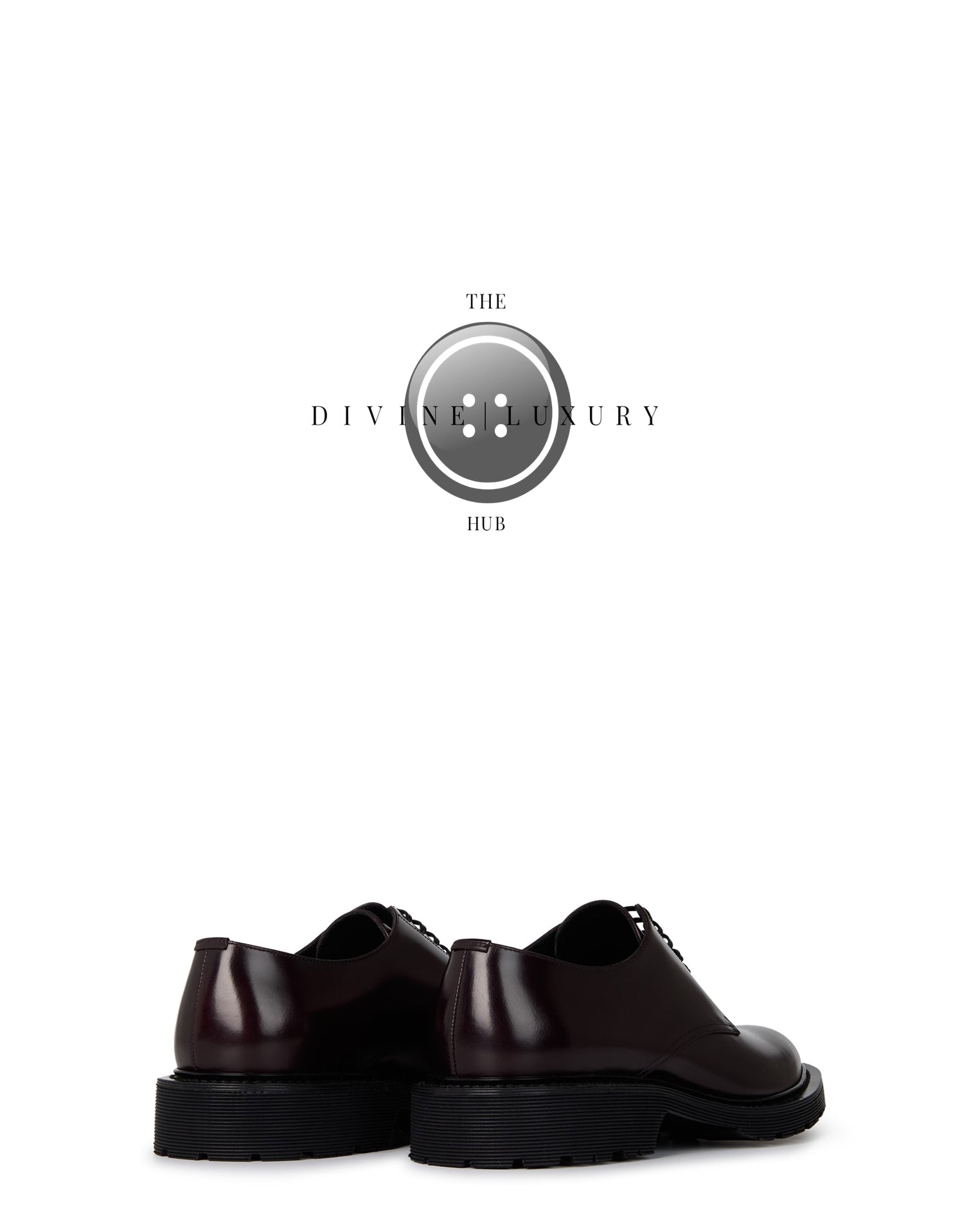 LUXURY HUB SAINT LAURENT SAINT ARMY DERBY SHOES