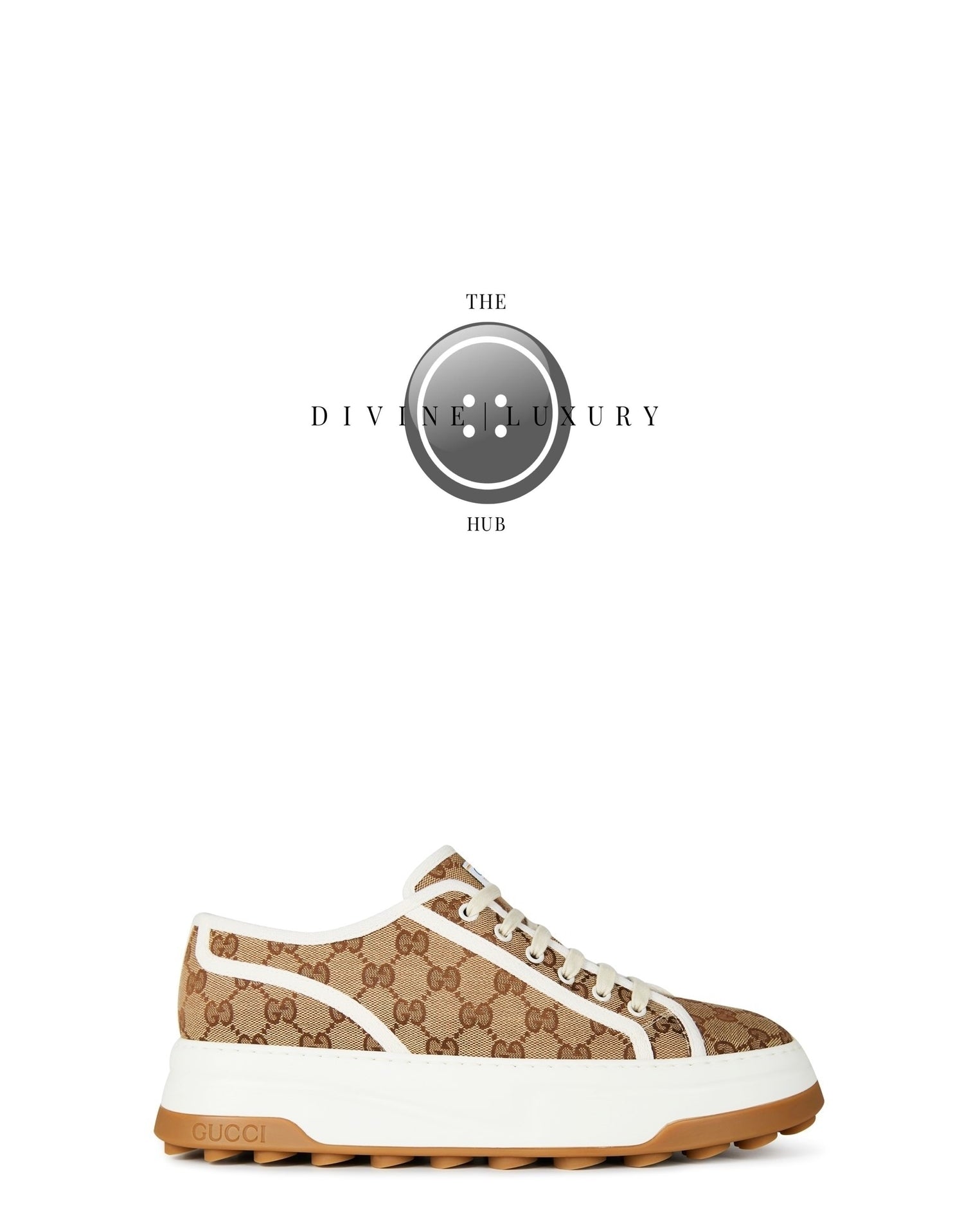 LUXURY HUB GUCCI GG TRAINERS