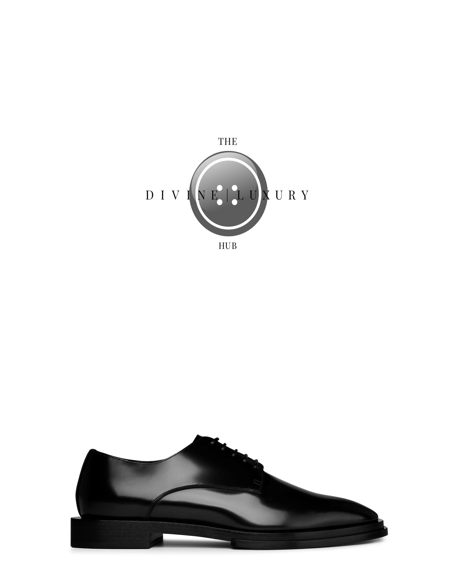 LUXURY HUB ALEXANDER MCQUEEN LEATHER DERBY SHOES