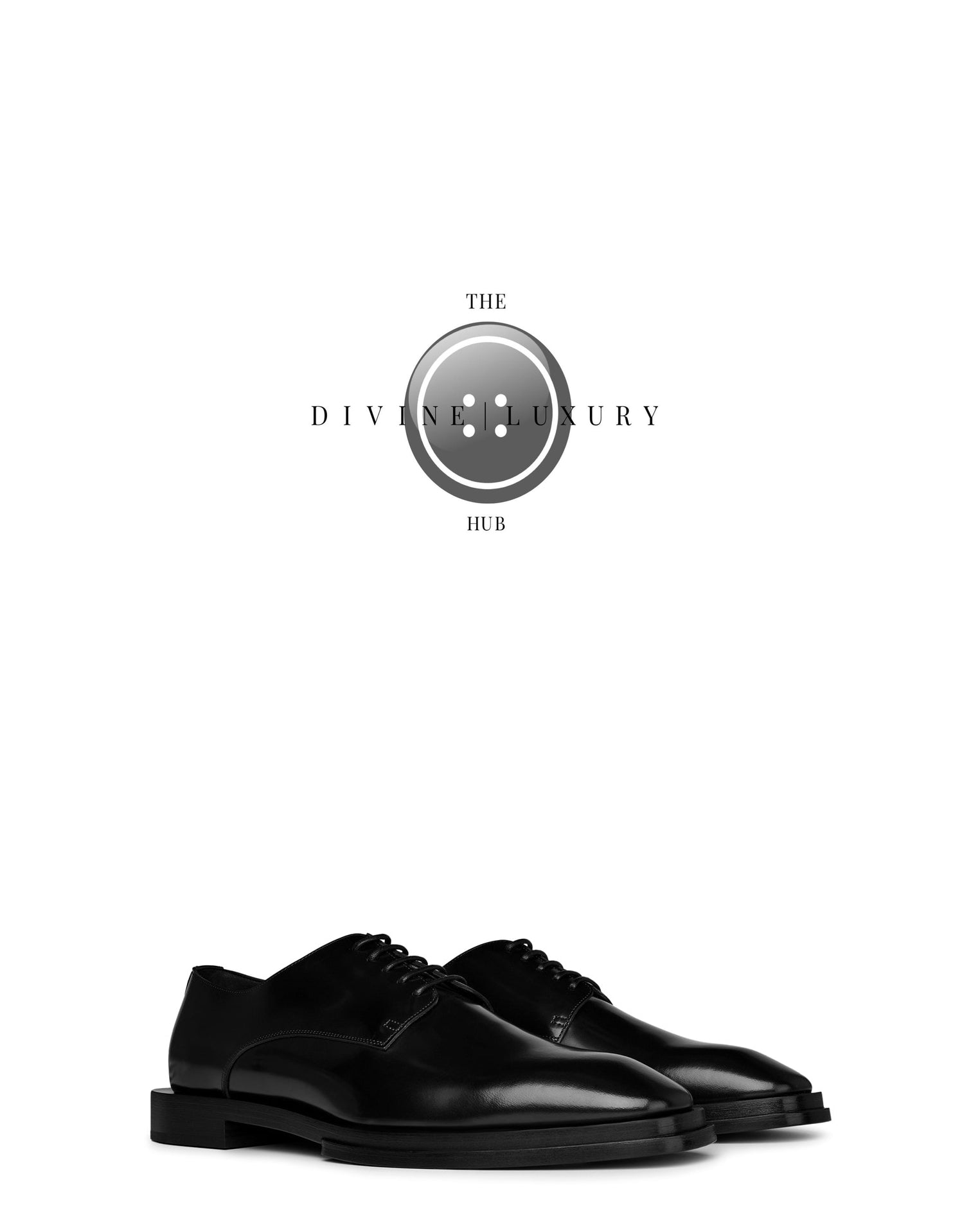 LUXURY HUB ALEXANDER MCQUEEN LEATHER DERBY SHOES