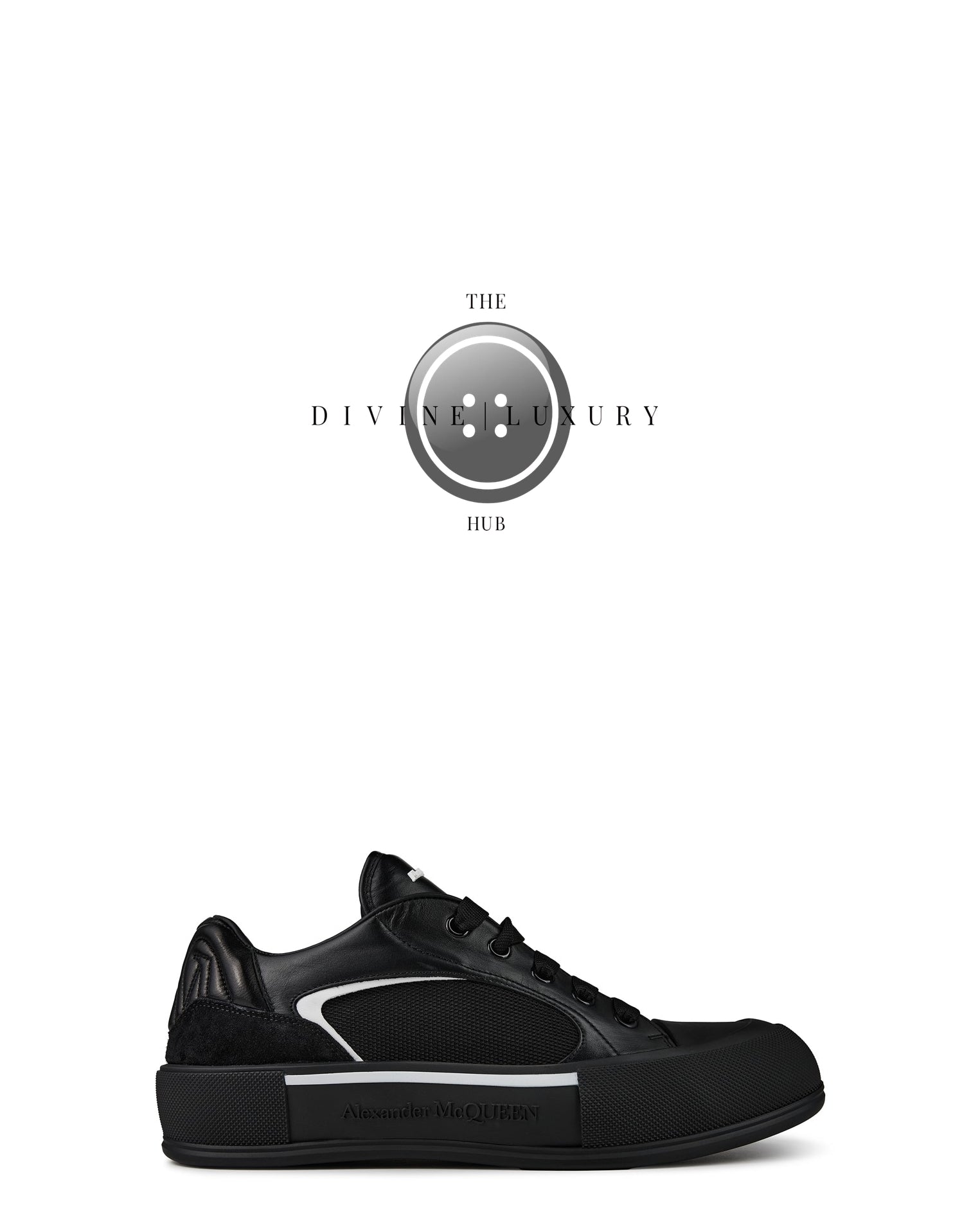 LUXURY HUB ALEXANDER MCQUEEN DECK SNEAKERS