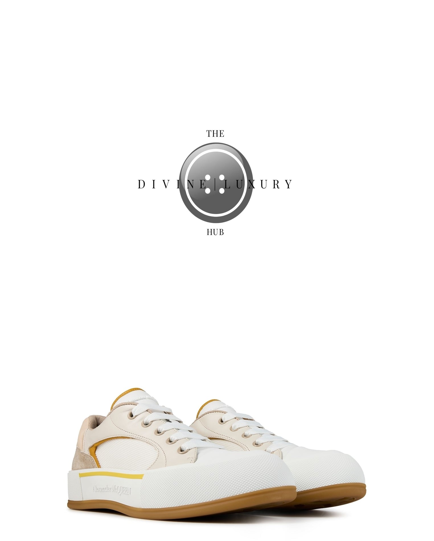 LUXURY HUB ALEXANDER MCQUEEN DECK SNEAKERS