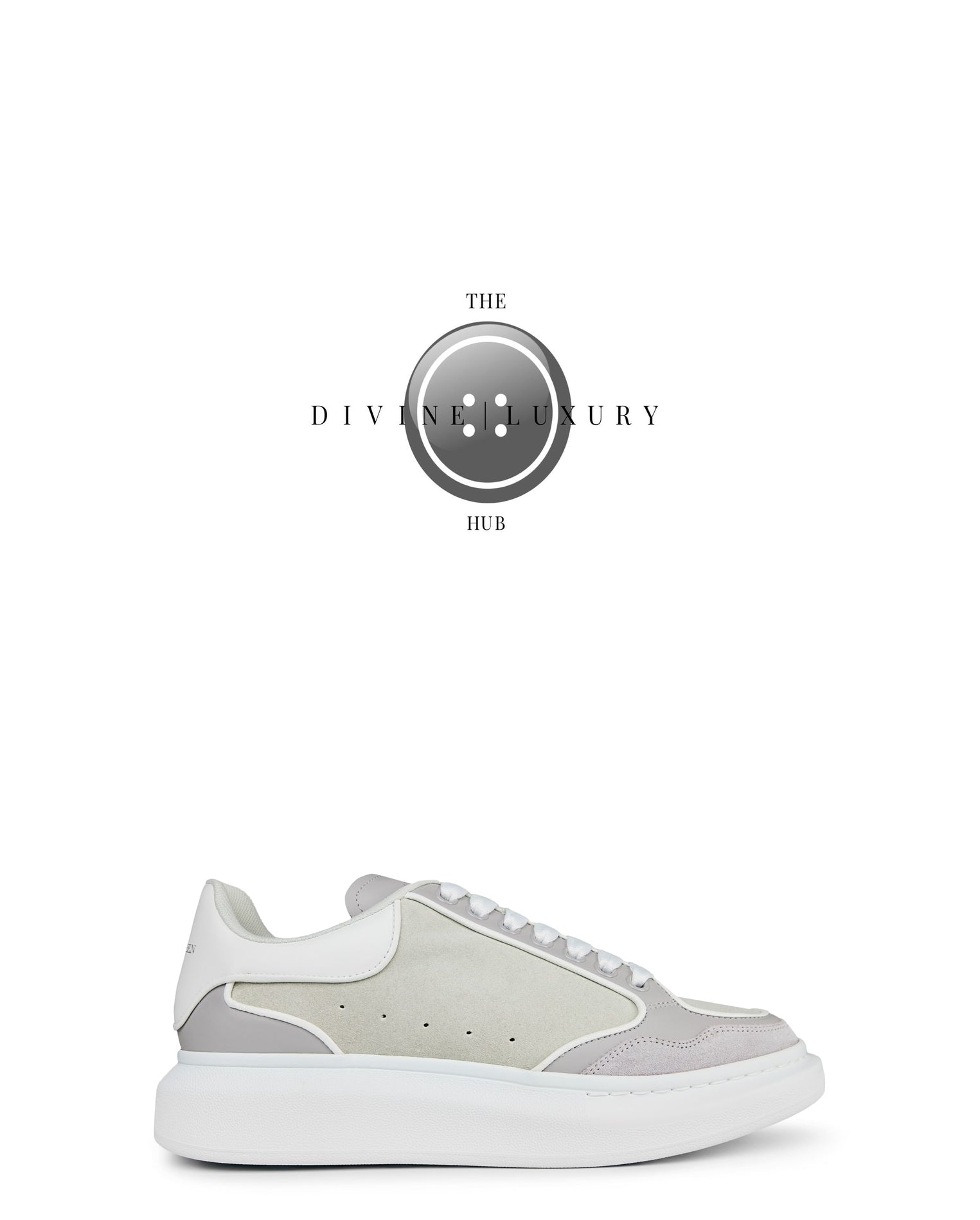 LUXURY HUB ALEXANDER MCQUEEN OVERSIZED PANELLED TRAINERS