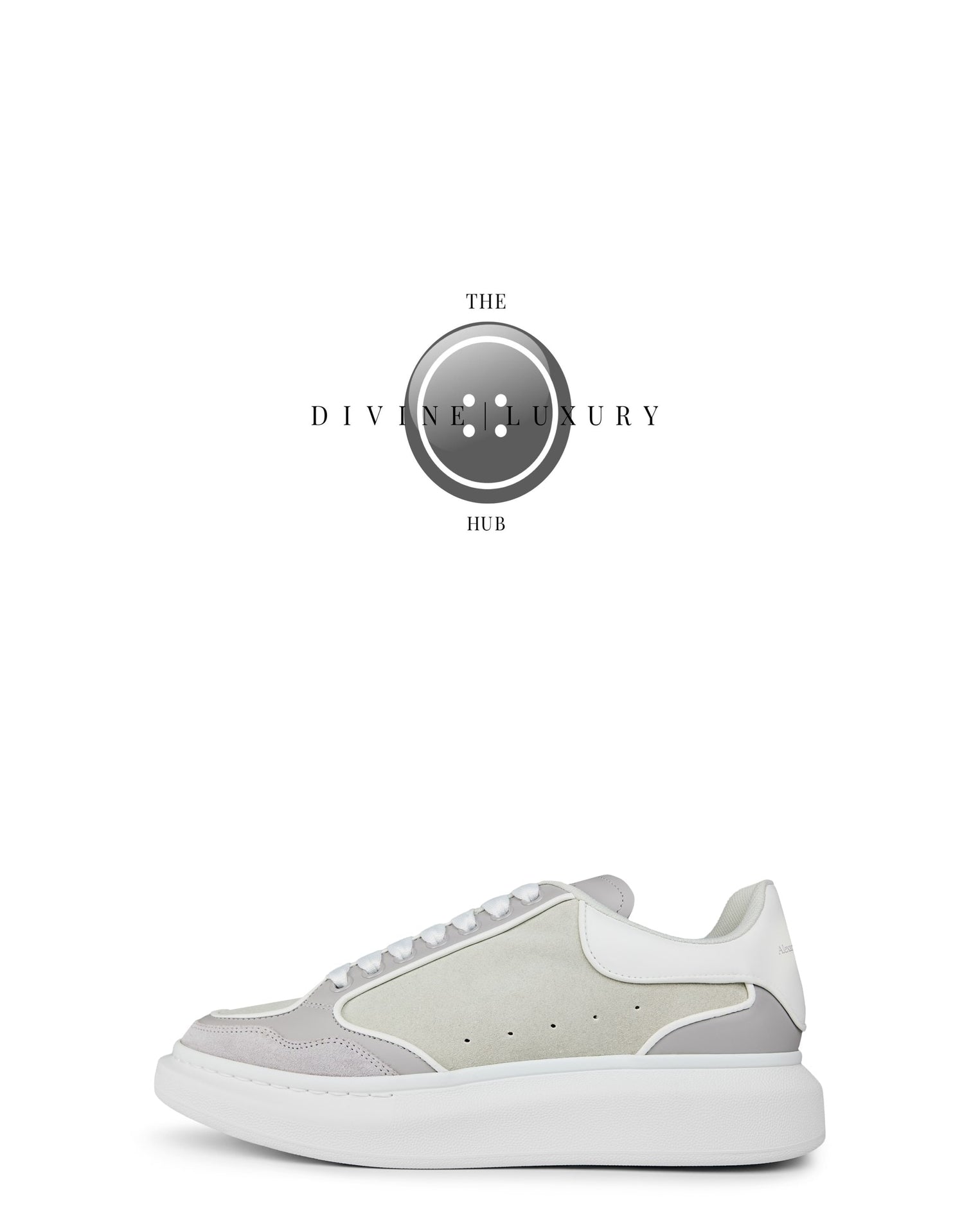 LUXURY HUB ALEXANDER MCQUEEN OVERSIZED PANELLED TRAINERS