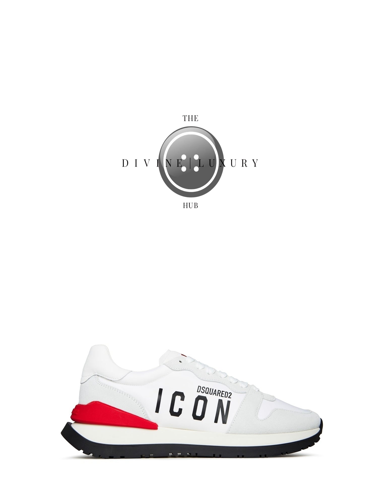 LUXURY HUB DSQUARED2 ICON RUNNING TRAINERS