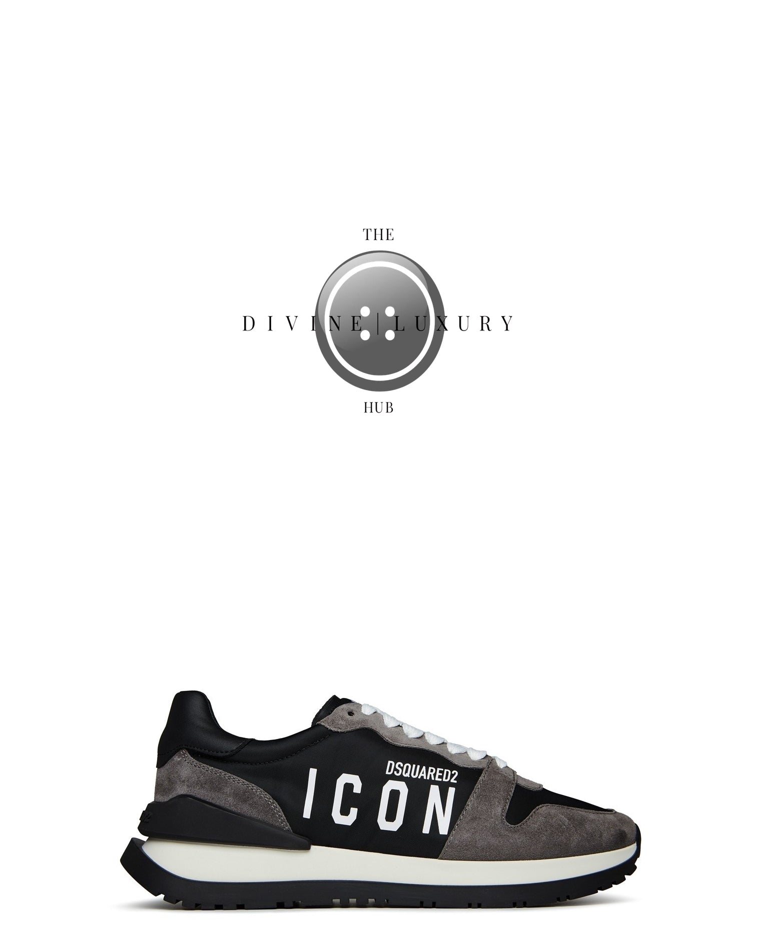 LUXURY HUB DSQUARED2 ICON RUNNING TRAINERS