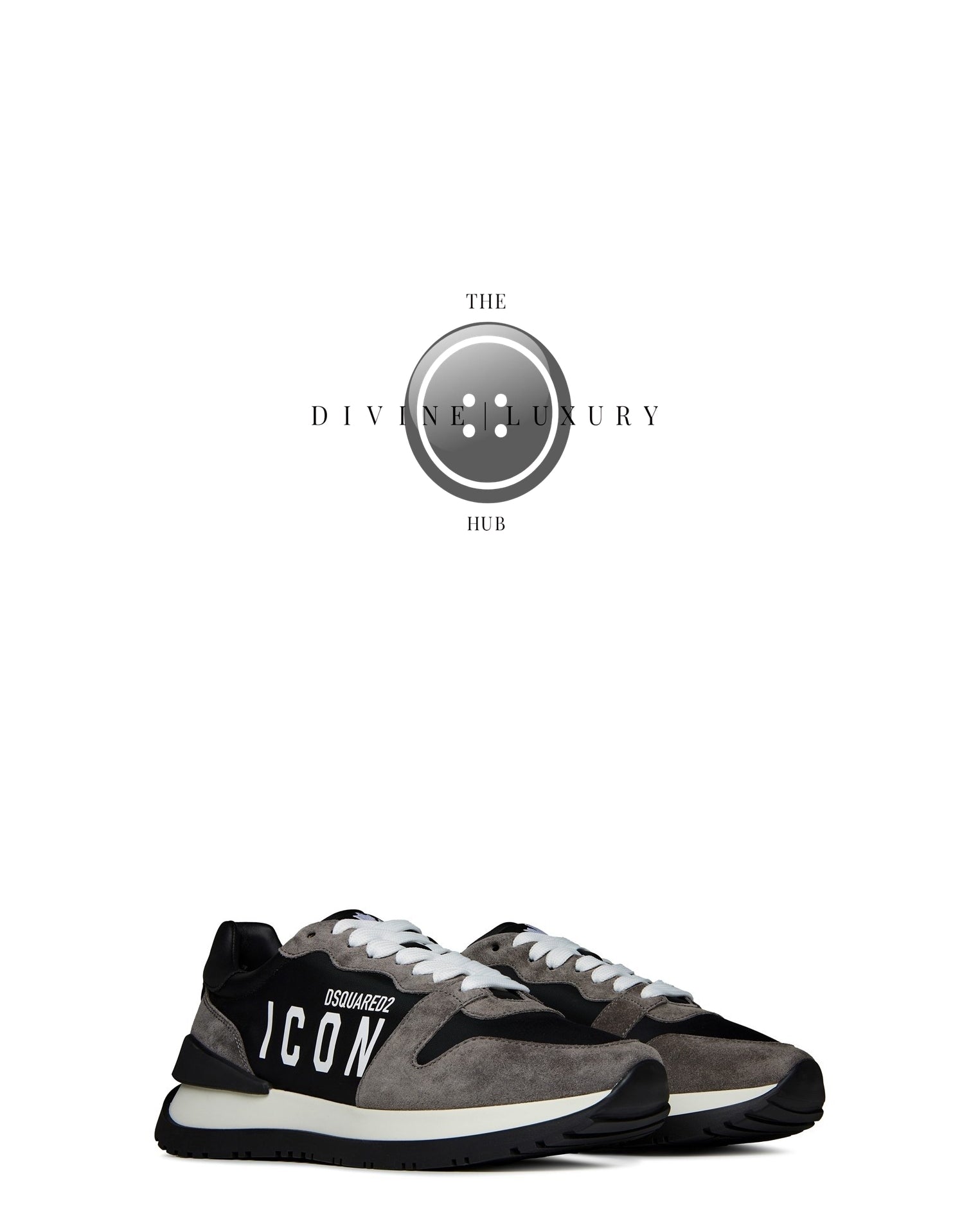 LUXURY HUB DSQUARED2 ICON RUNNING TRAINERS