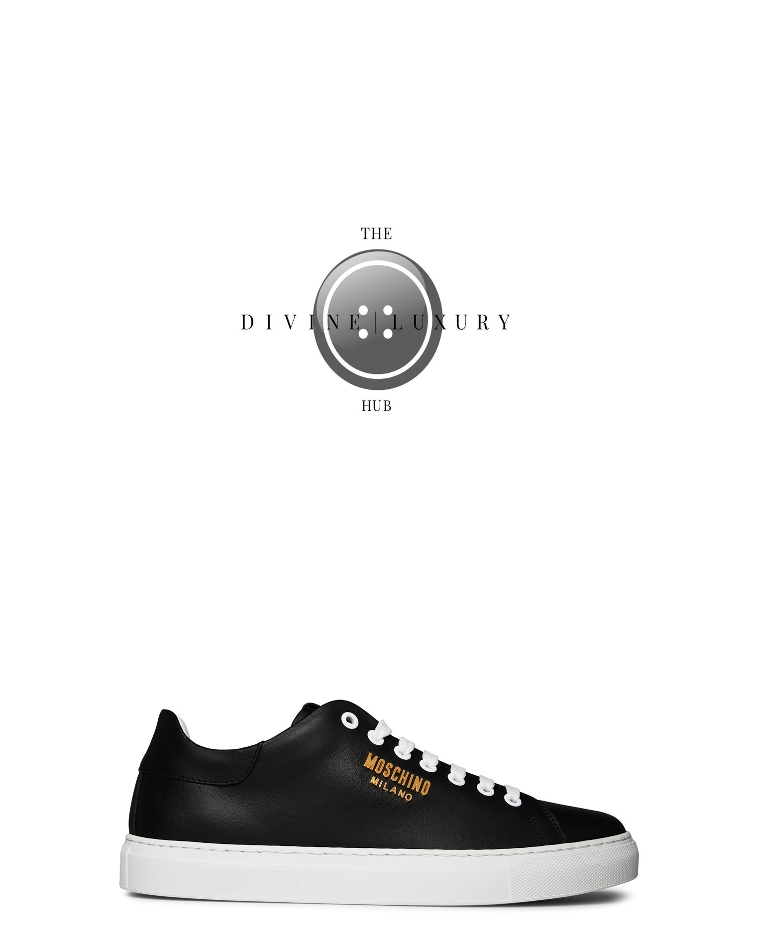 LUXURY HUB MOSCHINO SERENA LOW TRAINERS