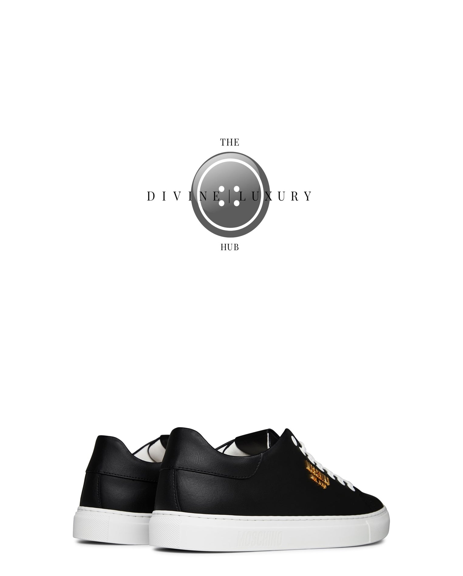 LUXURY HUB MOSCHINO SERENA LOW TRAINERS