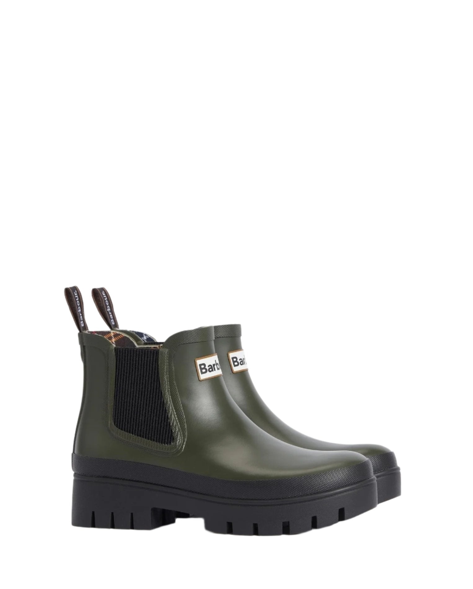 LUXURY HUB BARBOUR HALTON ANKLE WELLINGTONS