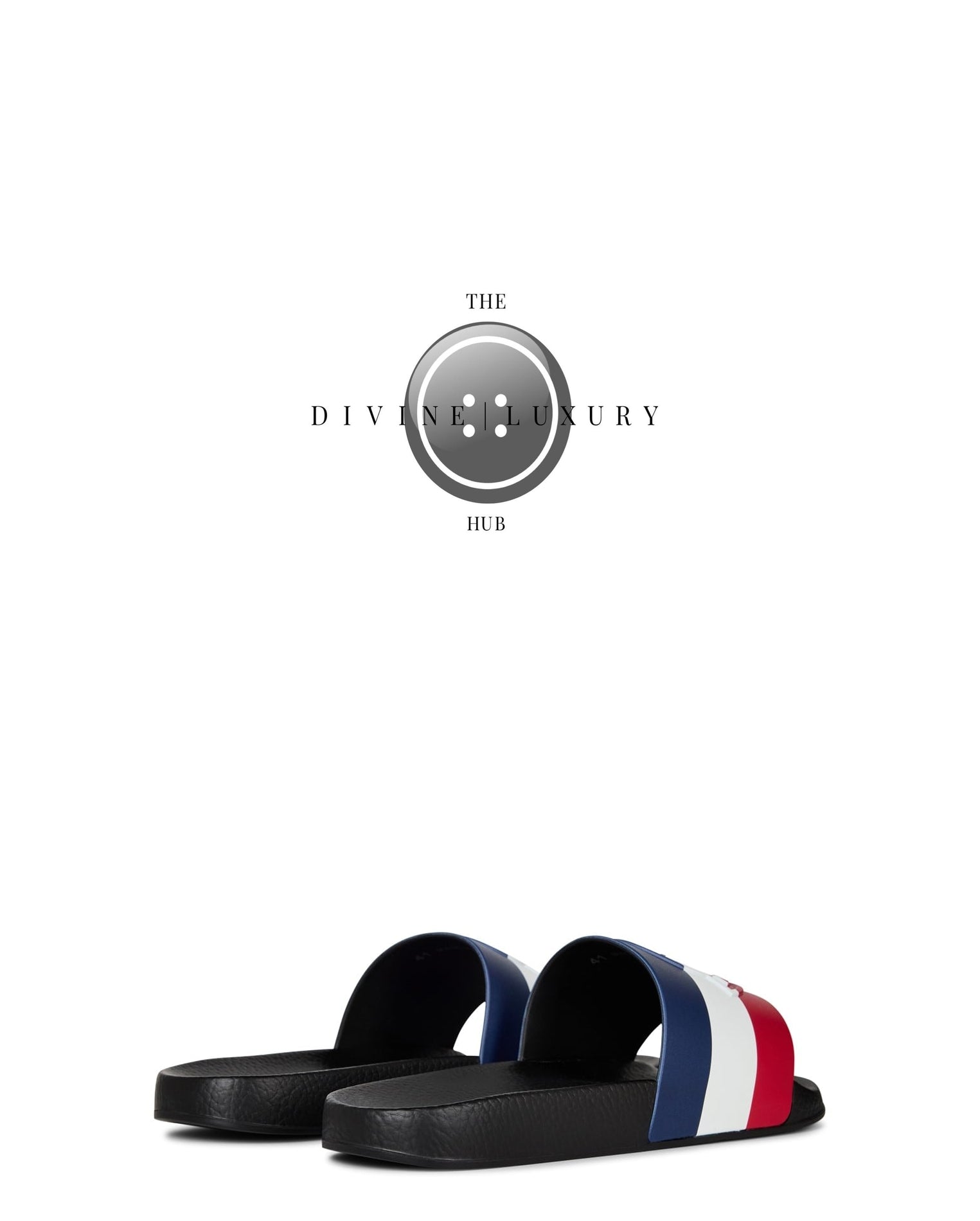 LUXURY HUB MONCLER BASILE LOGO SLIDERS