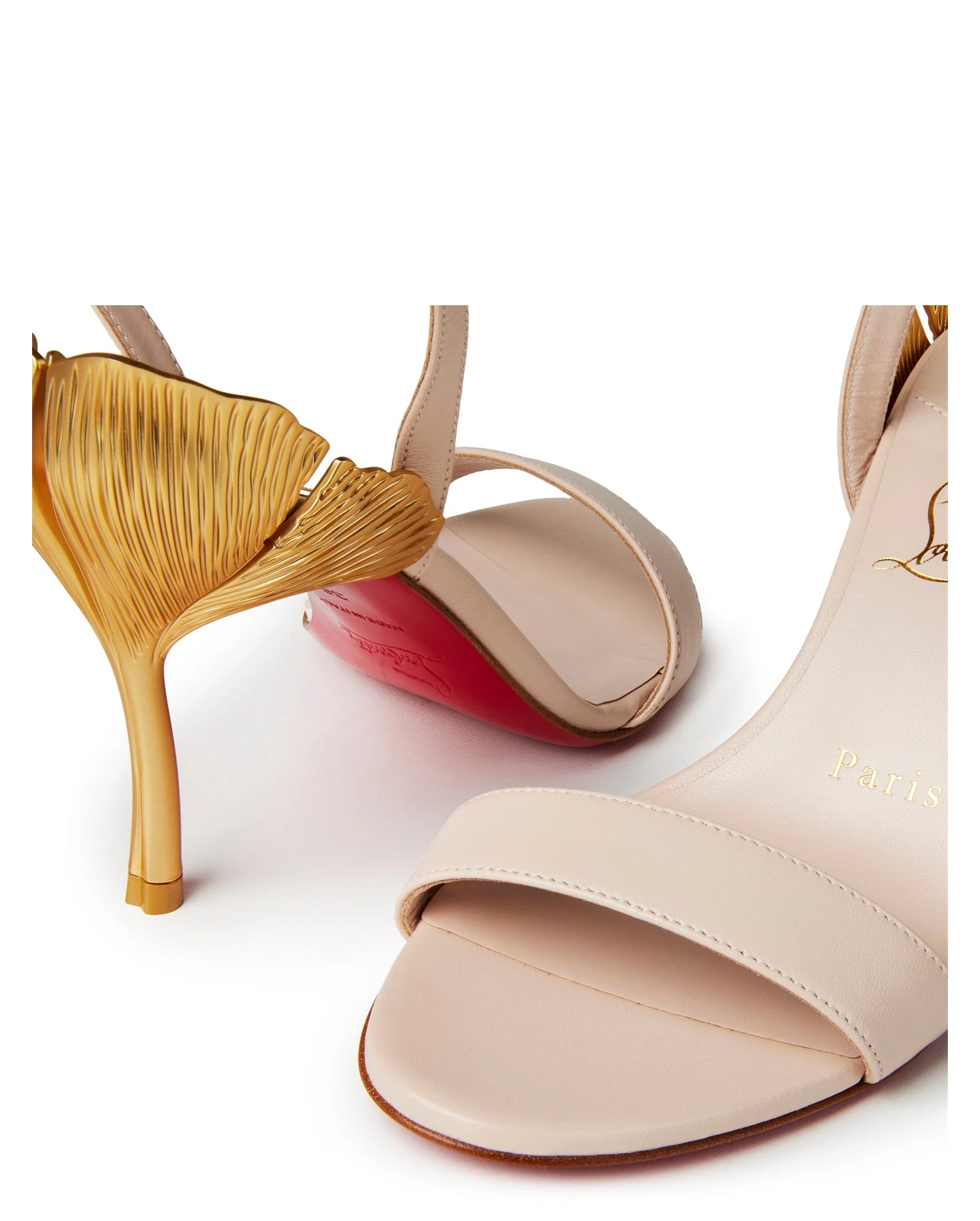 LUXURY HUB CHRISTIAN LOUBOUTIN GINKO GIRL HEELED SANDALS