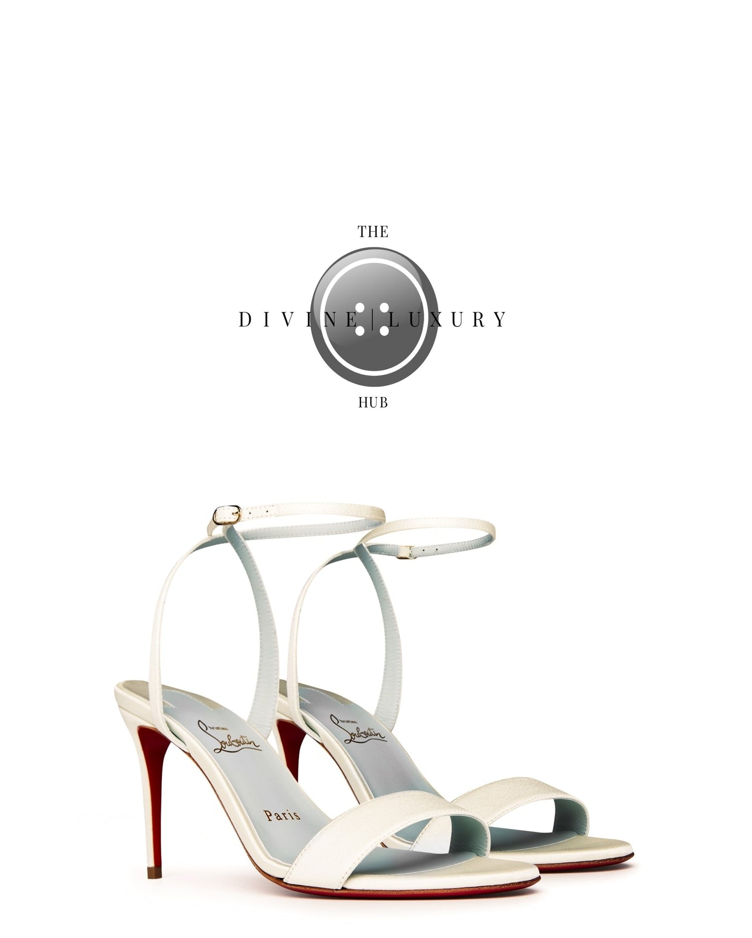 LUXURY HUB CHRISTIAN LOUBOUTIN LOUBIGIRL HEELED SANDALS