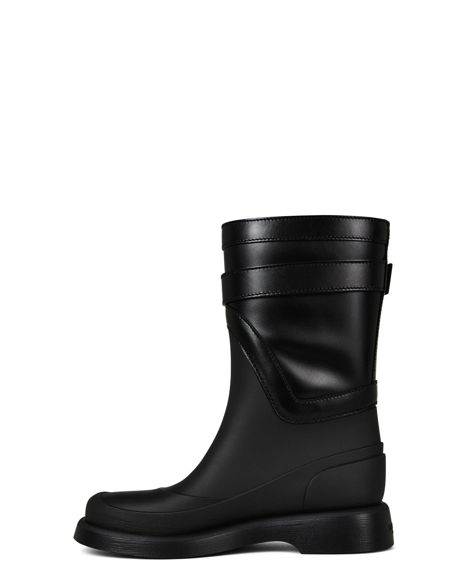 LUXURY HUB VALENTINO GARAVANI VLOGO ANKLE BOOTS