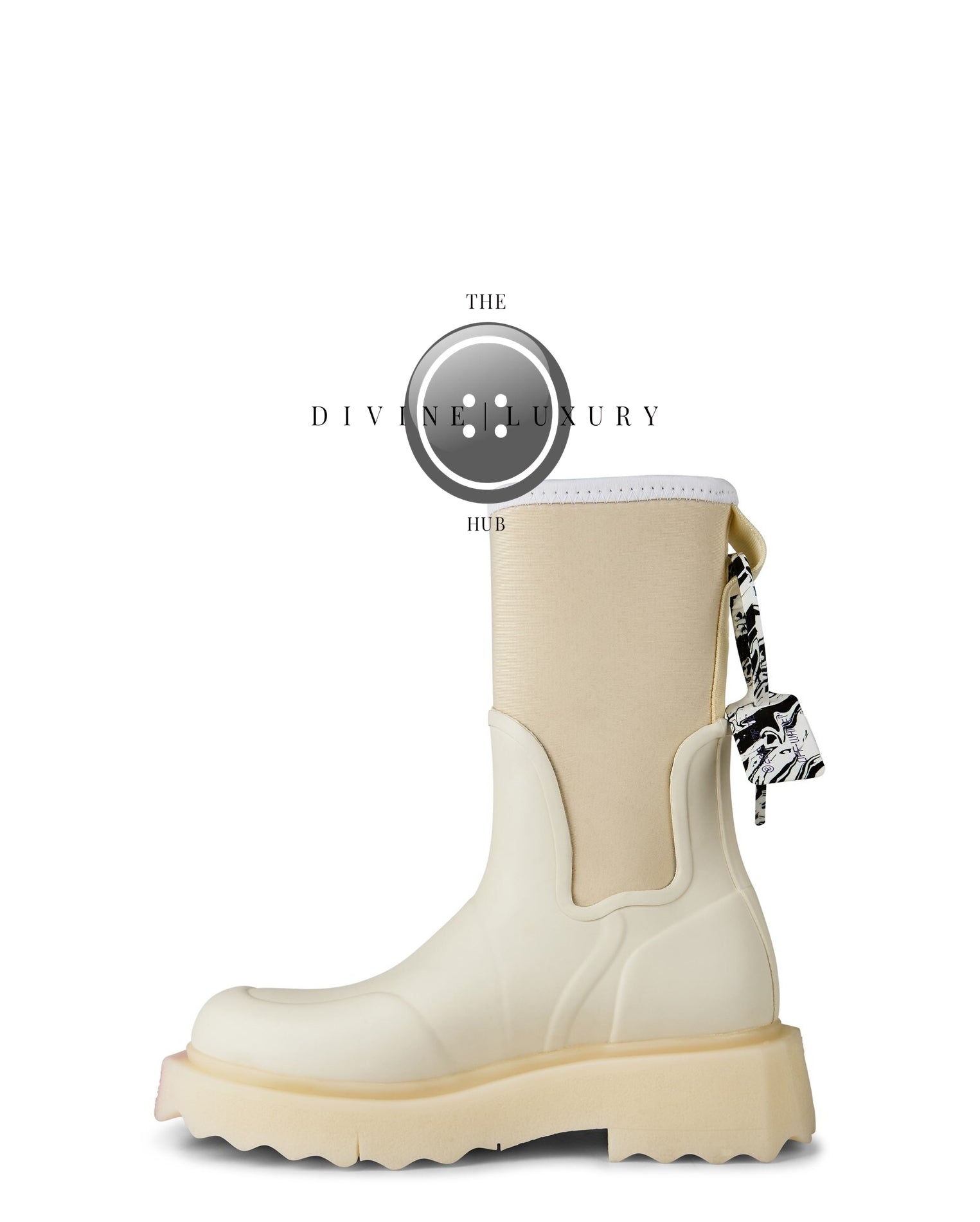 LUXURY HUB OFF WHITE OFF RAINBOOT BT LD99