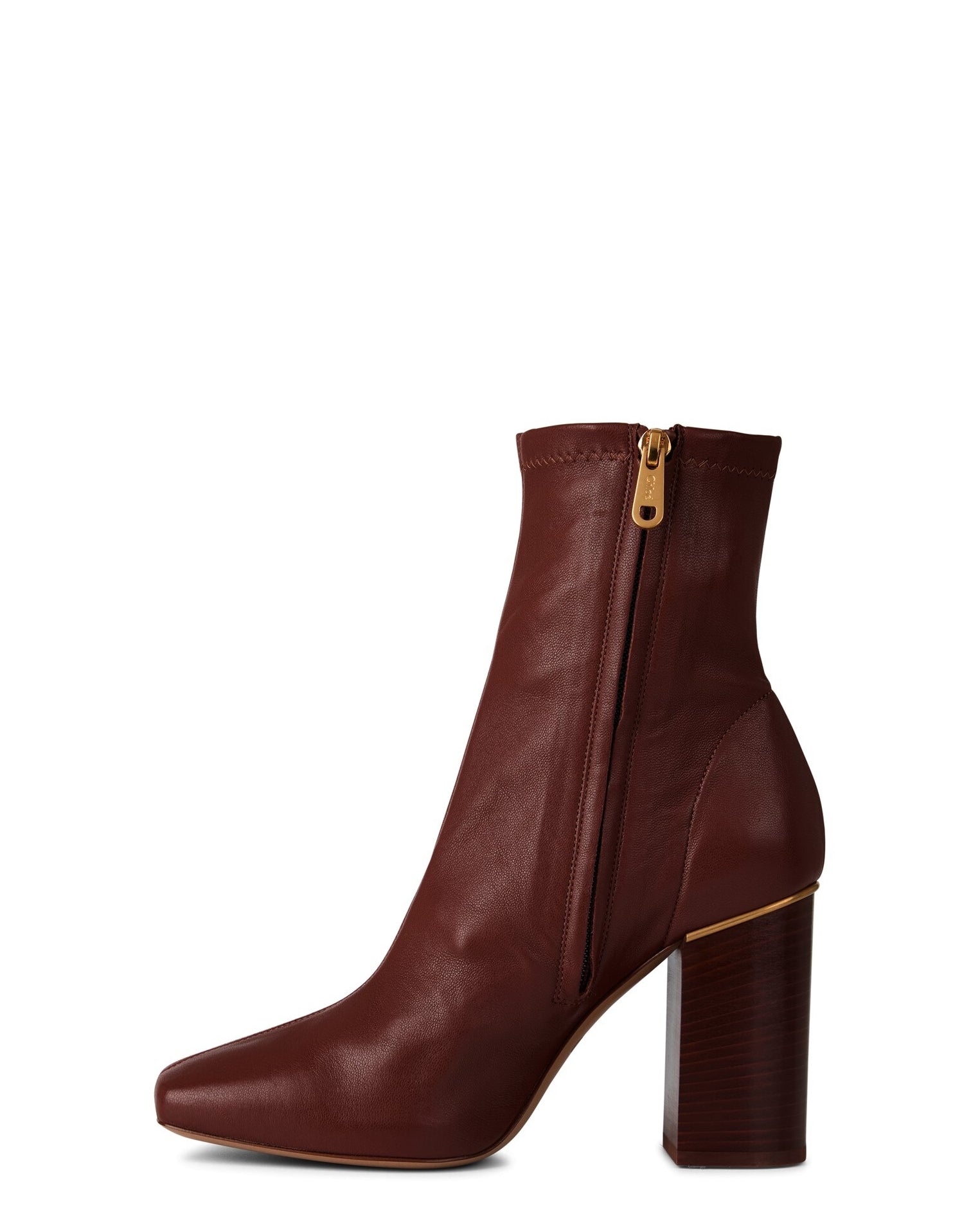 LUXURY HUB CHLOE AMBRE ANK BOOTS