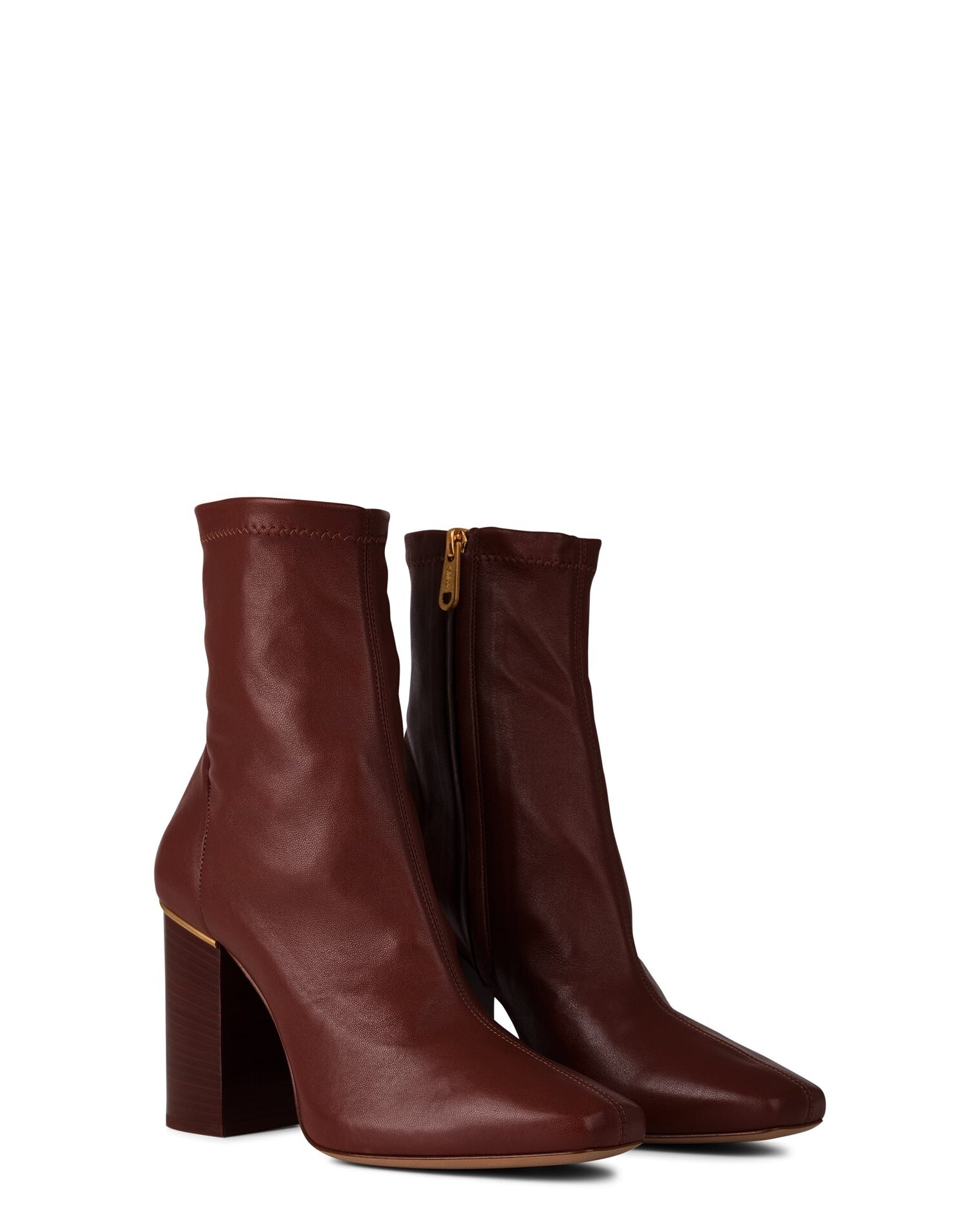 LUXURY HUB CHLOE AMBRE ANK BOOTS