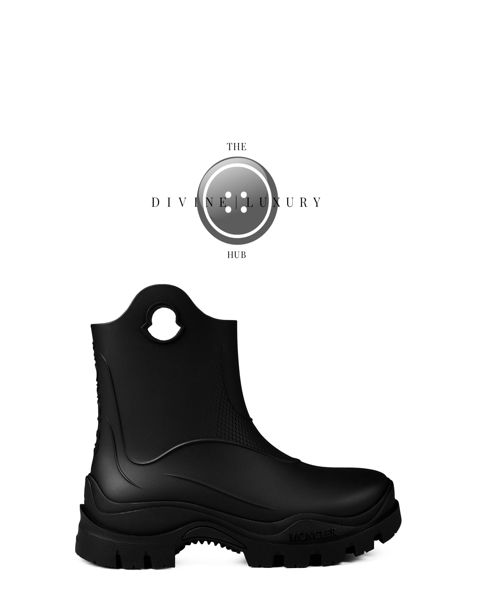 LUXURY HUB MONCLER MISTY RAIN BOOTS