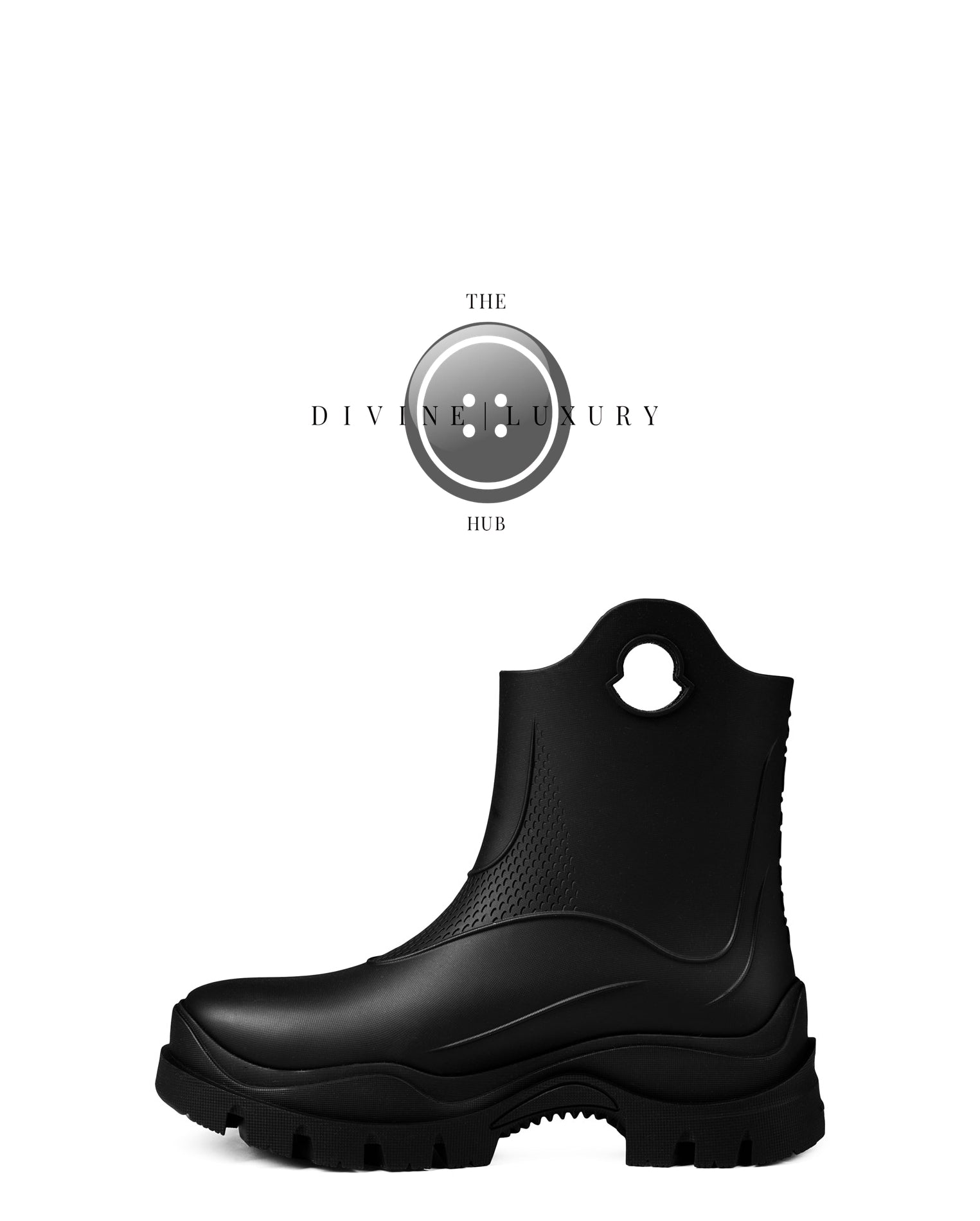 LUXURY HUB MONCLER MISTY RAIN BOOTS