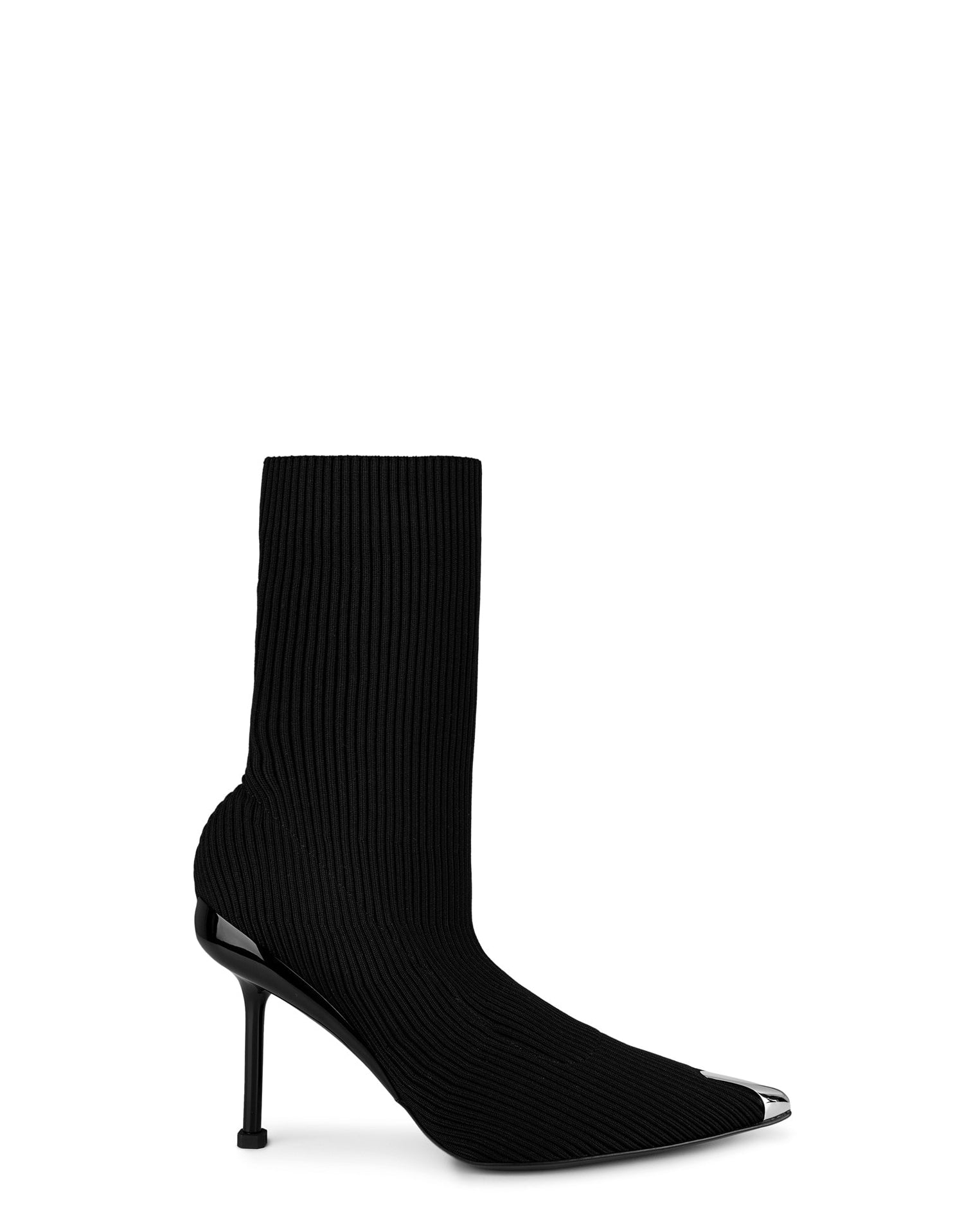 LUXURY HUB ALEXANDER MCQUEEN SOCK HEELED BOOTS